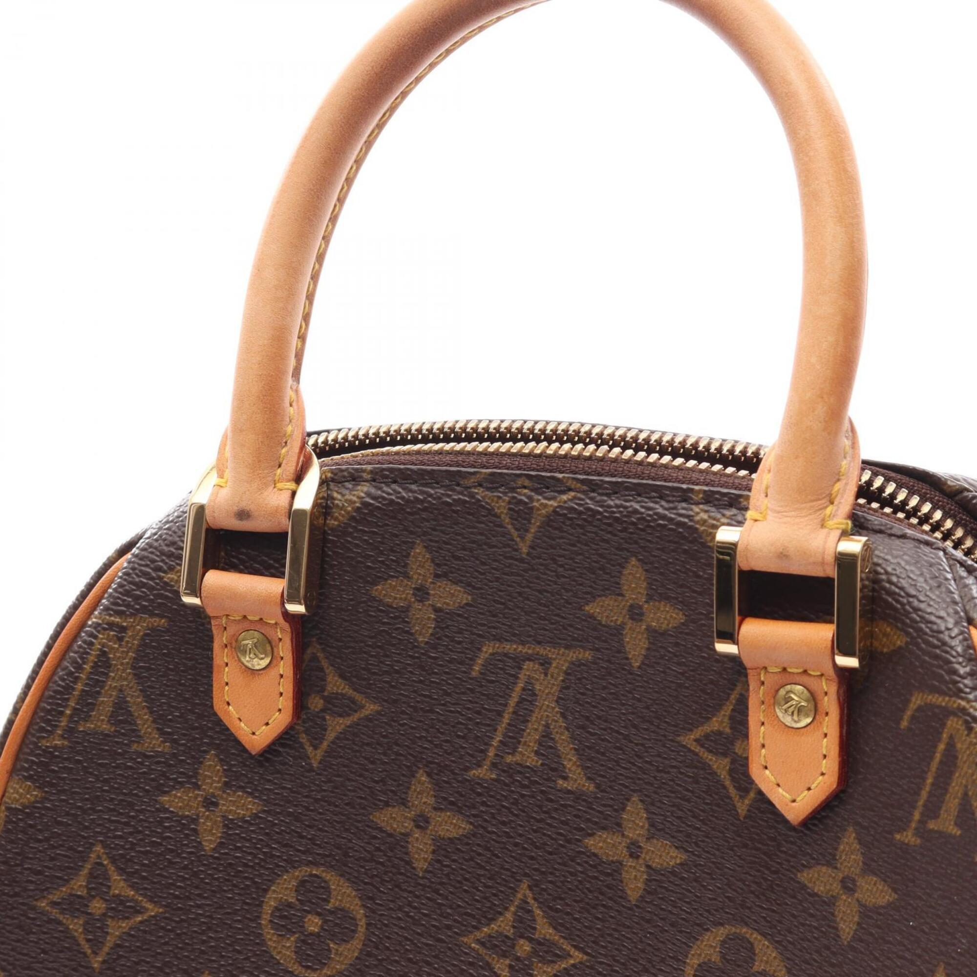 Louis Vuitton Monogram Brown Monogram Leather Handbag (Pre-Owned)