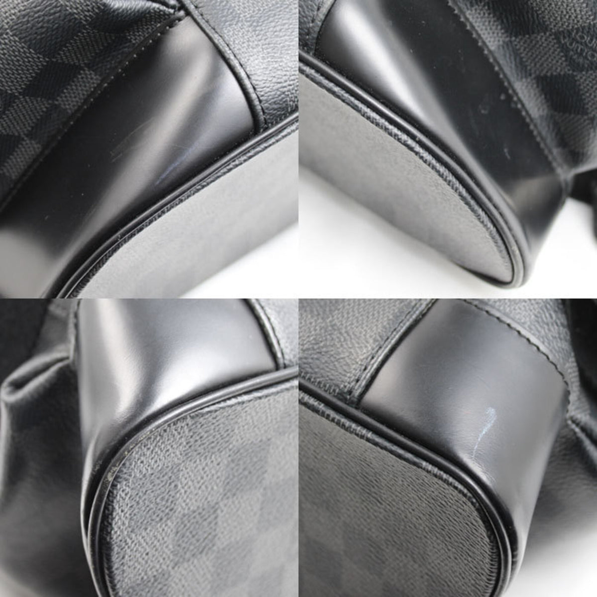 Louis Vuitton Black Damier Graphite Backpack (Pre-Owned)