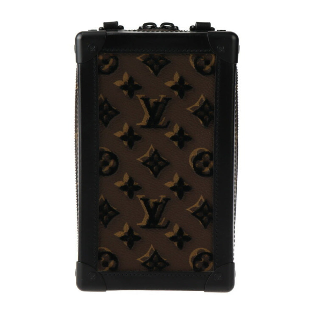Louis Vuitton Black Brown Monogram Monogram Handbag Pochette Shoulder Bag (Pre-Owned)