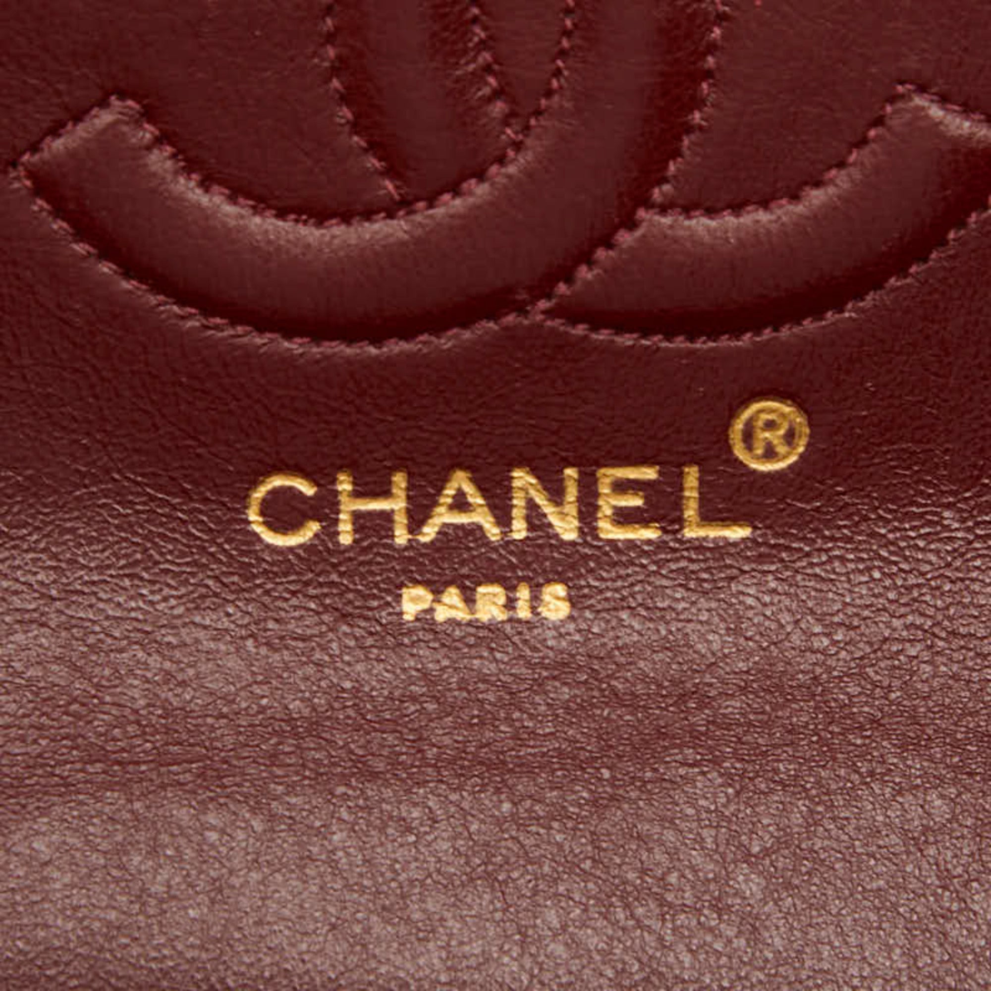 Chanel Black Cotton Leather Shoulder Bag (Pre-Owned)