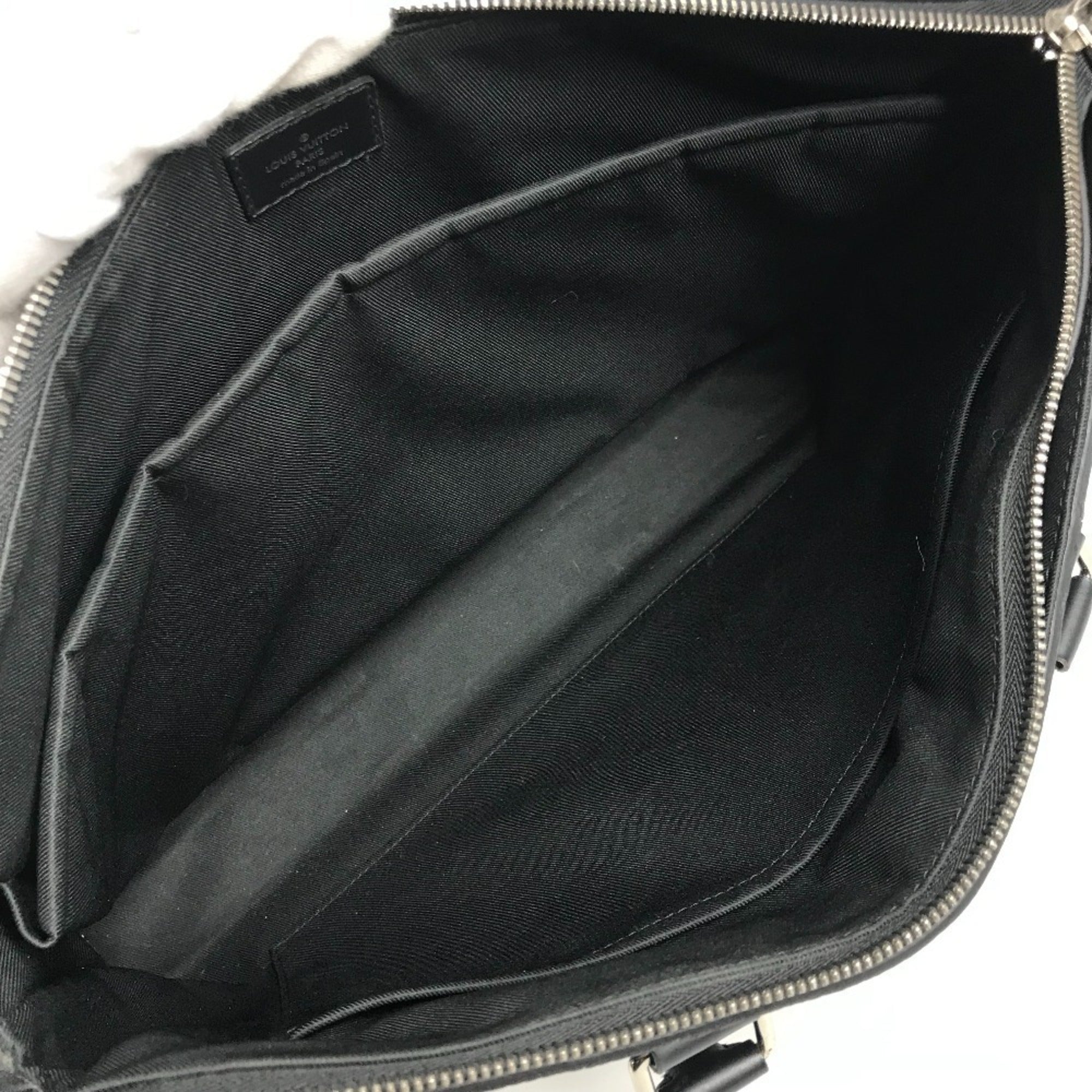 Louis Vuitton Black Damier Graphite Canvas Handbag Tote Bag (Pre-Owned)