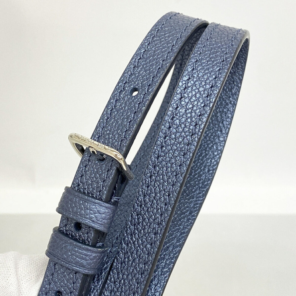 Louis Vuitton Blue Handbag (Pre-Owned)