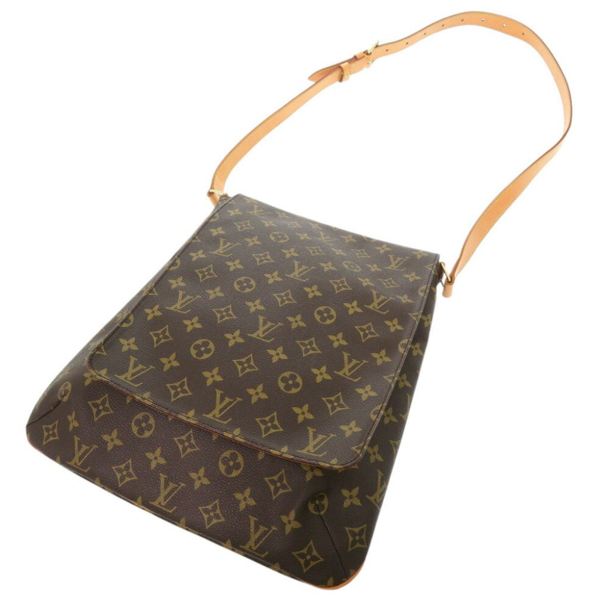 Louis Vuitton Brown Monogram Monogram Shoulder Bag (Pre-Owned)