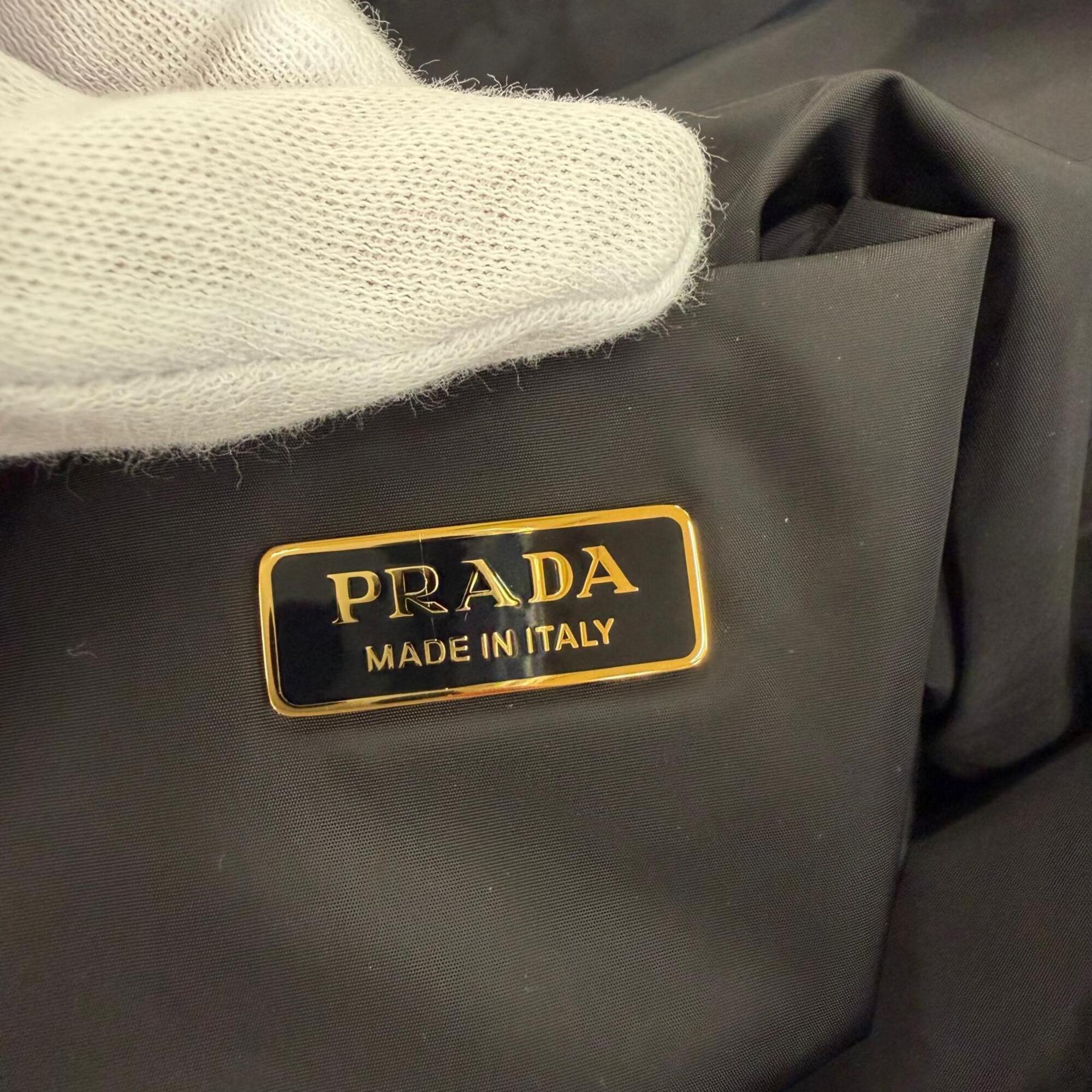 Prada Blue Multi-Color Nylon Pouch (Pre-Owned)