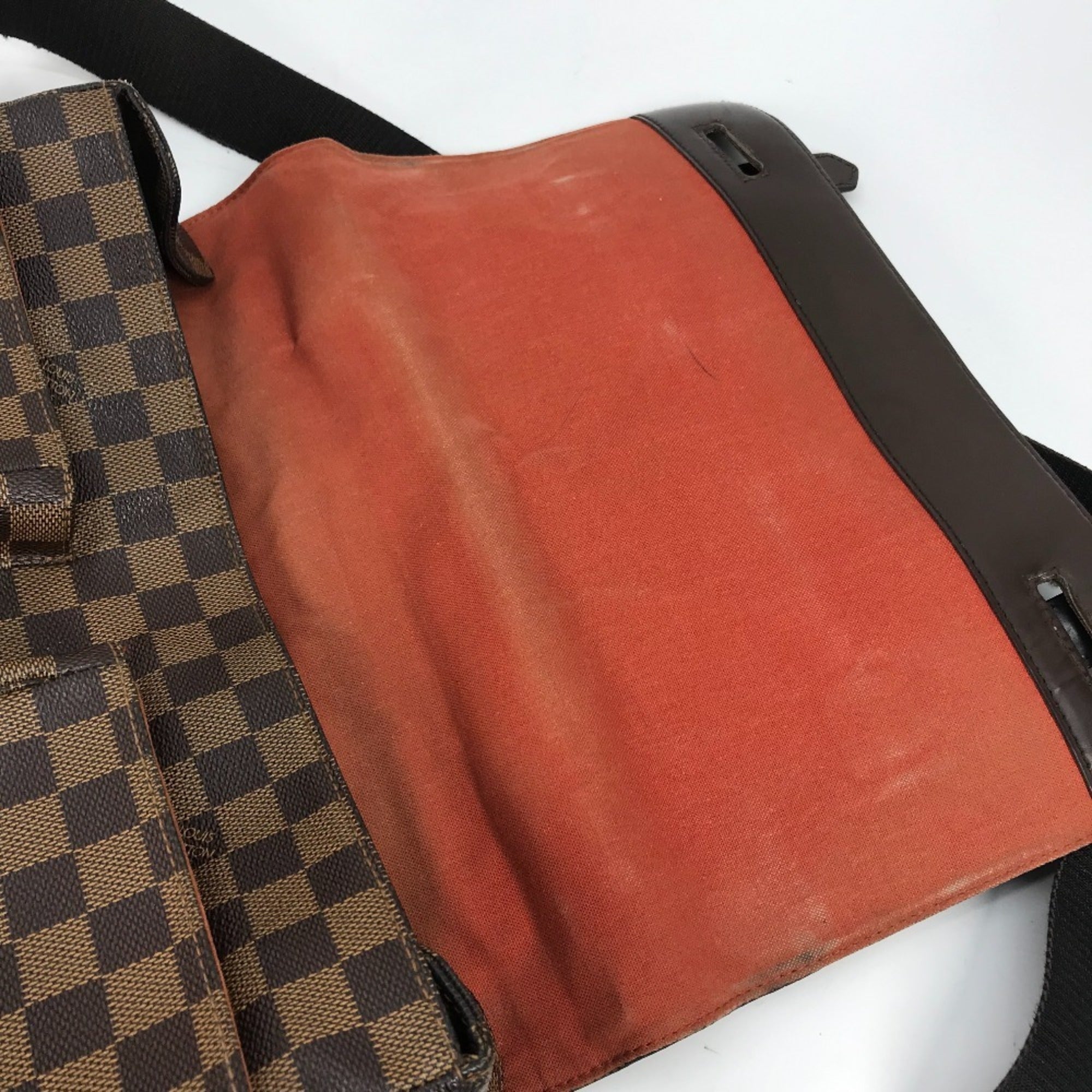Louis Vuitton Brown Damier Canvas Ebene Galle Damier Canvas Messenger Bag Shoulder Bag (Pre-Owned)