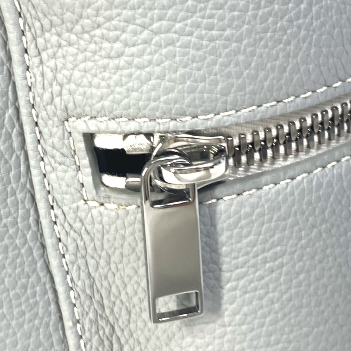 Christian Dior Gray Leather Backpack (Pre-Owned)