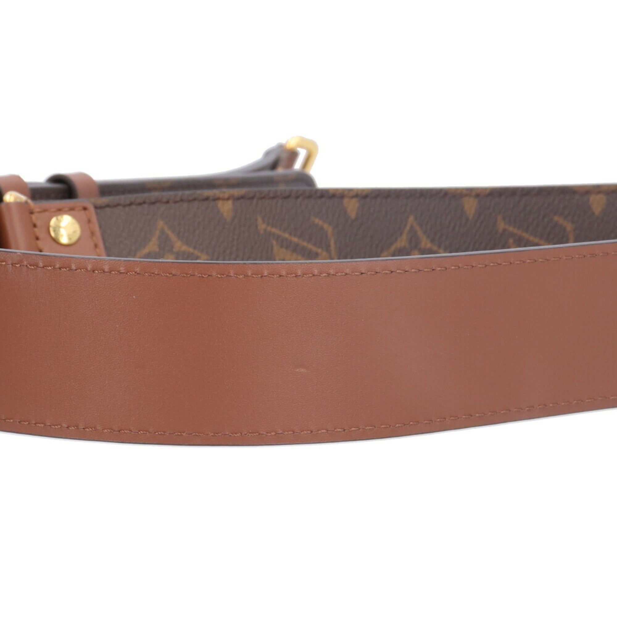 Louis Vuitton Brown Monogram Canvas Shoulder Bag (Pre-Owned)