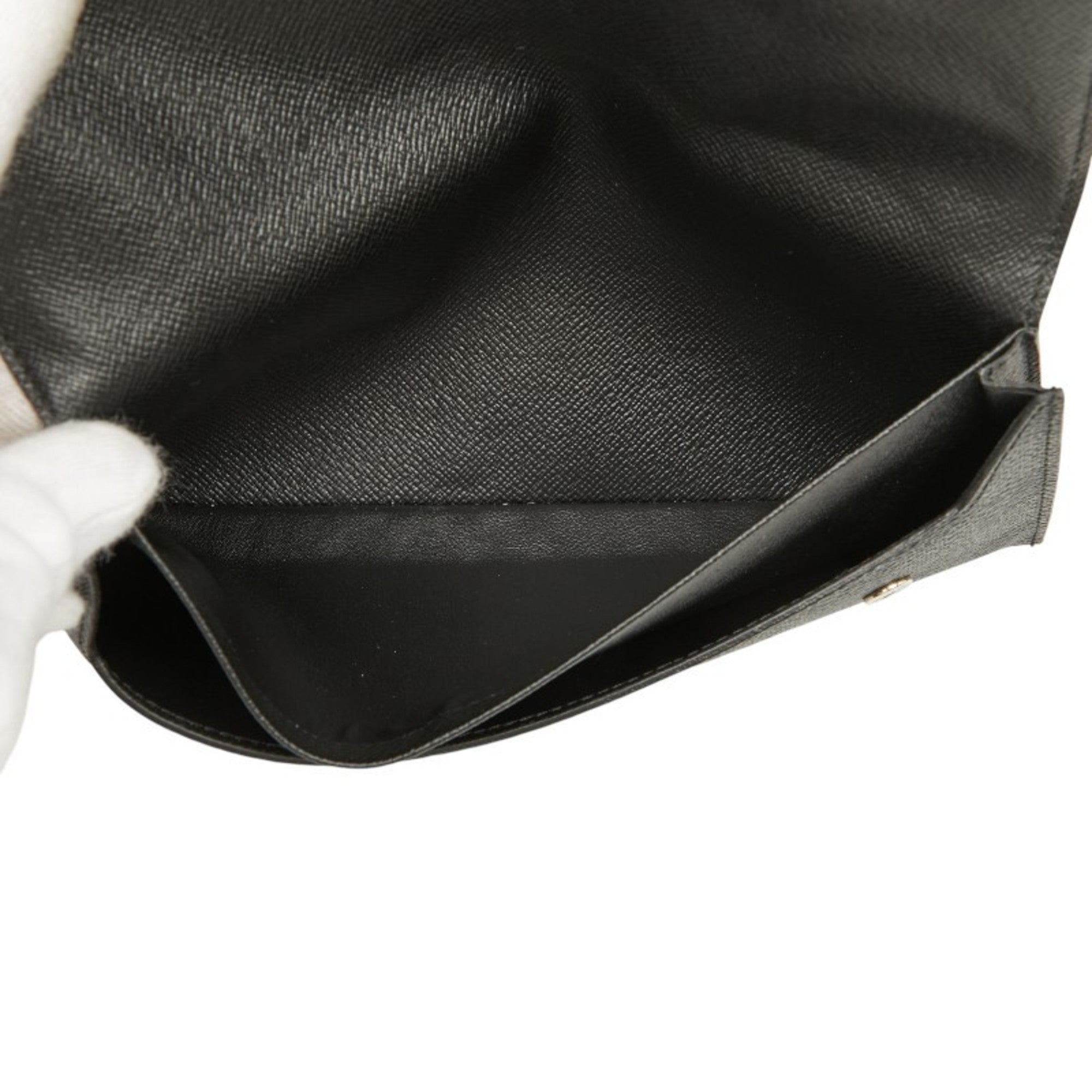 Louis Vuitton Black Pvc Coin Purse/Coin Case (Pre-Owned)