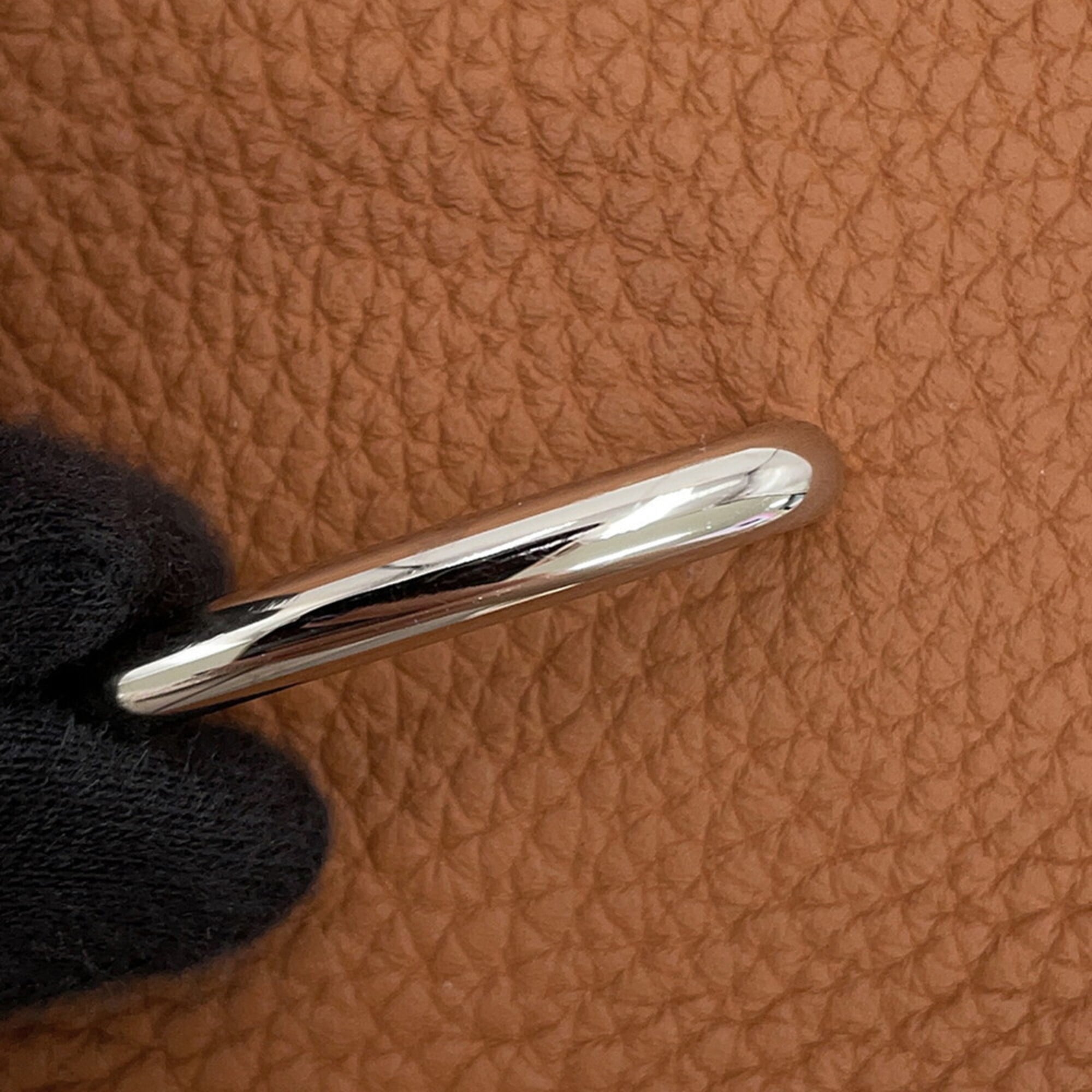 Hermes Kara Gold Togo Leather Shoulder Bag (Pre-Owned)