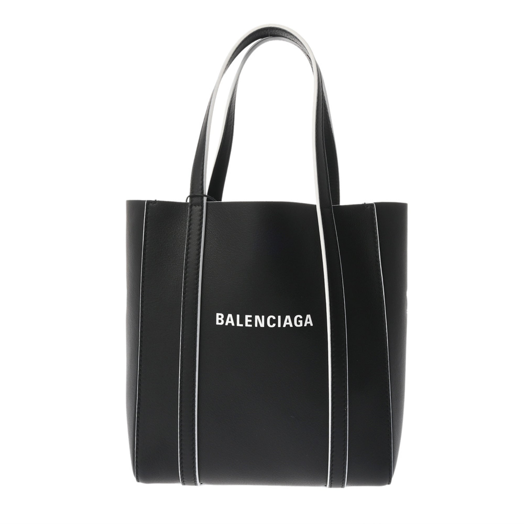 Balenciaga Black Leather Tote Bag (Pre-Owned)