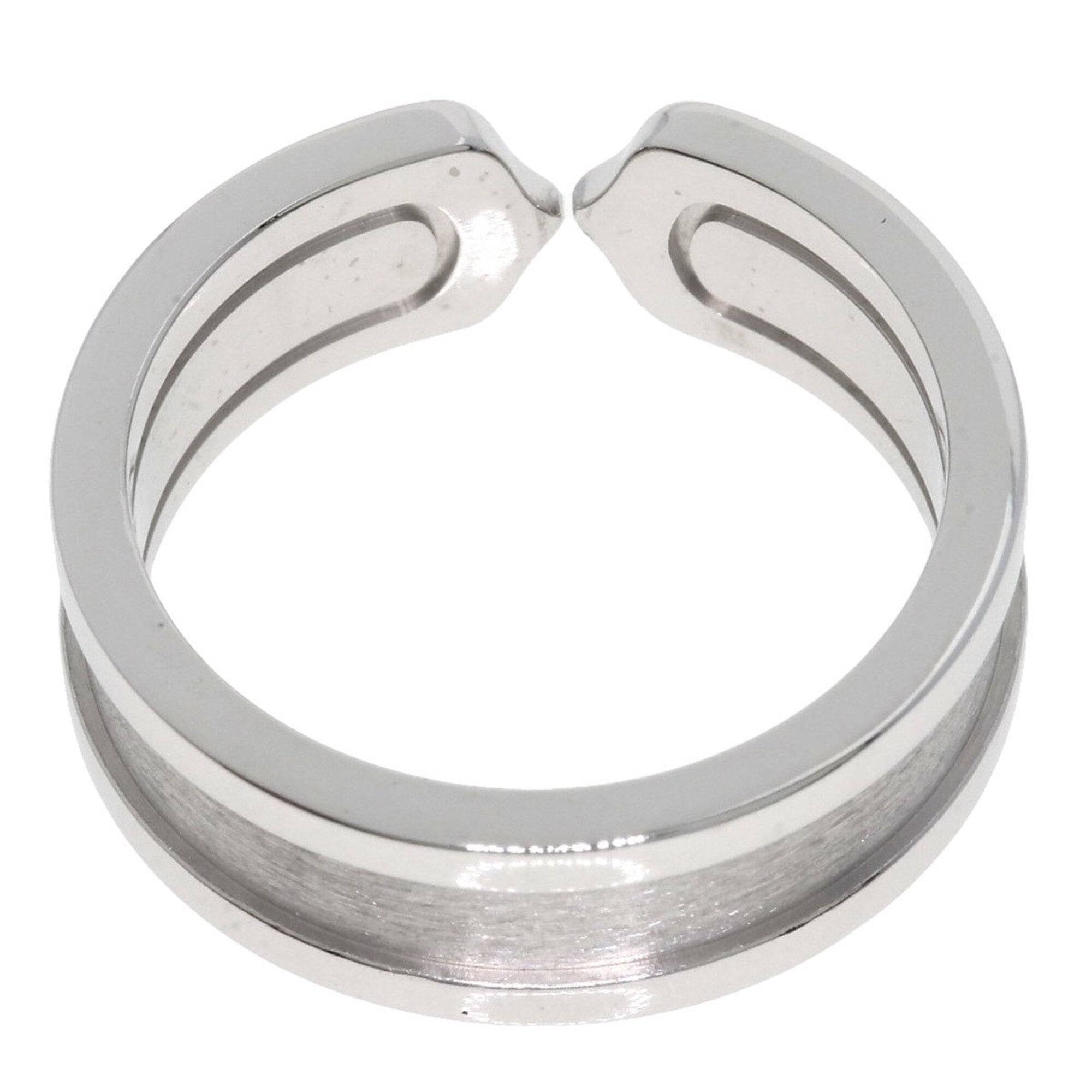 Cartier C2 White Gold (18K) Band Ring (Pre-Owned)