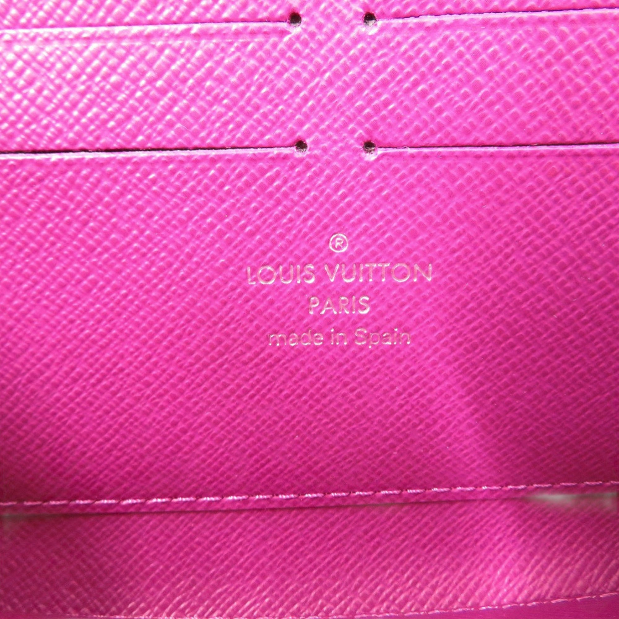 Louis Vuitton Purple Epi Leather Long Wallet (Bi-Fold) (Pre-Owned)