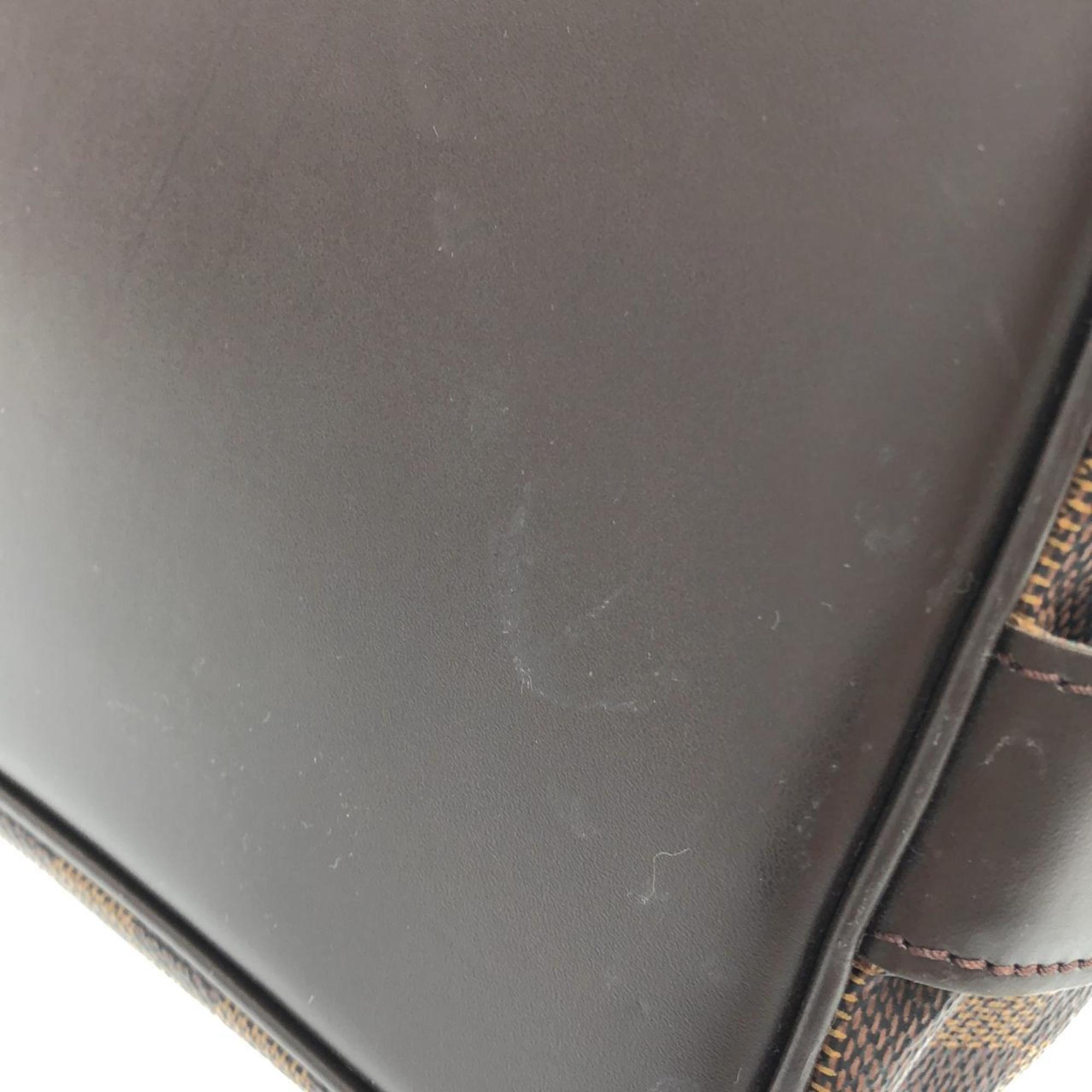 Louis Vuitton Ebene Coated Canvas Shoulder Bag (Pre-Owned)