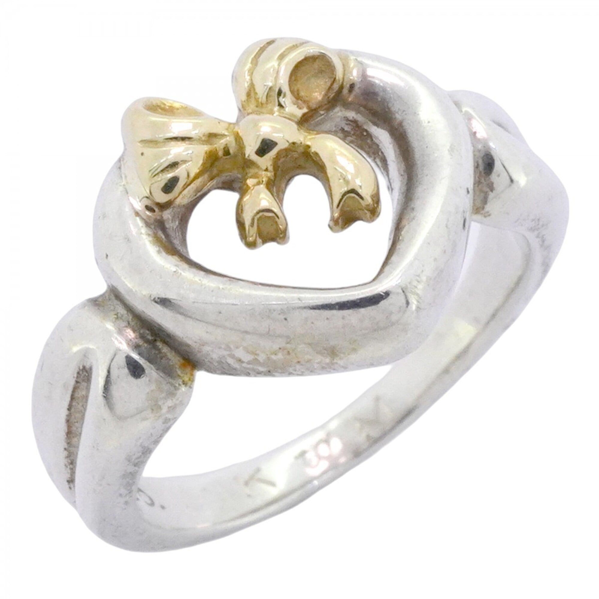Tiffany Yellow Gold (18K) Silver 925 Band Ring (Pre-Owned)