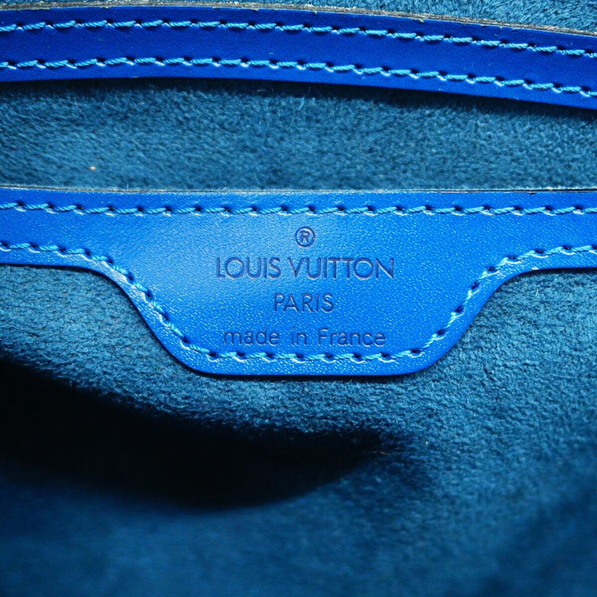 Louis Vuitton Toledo Blue Handbag (Pre-Owned)
