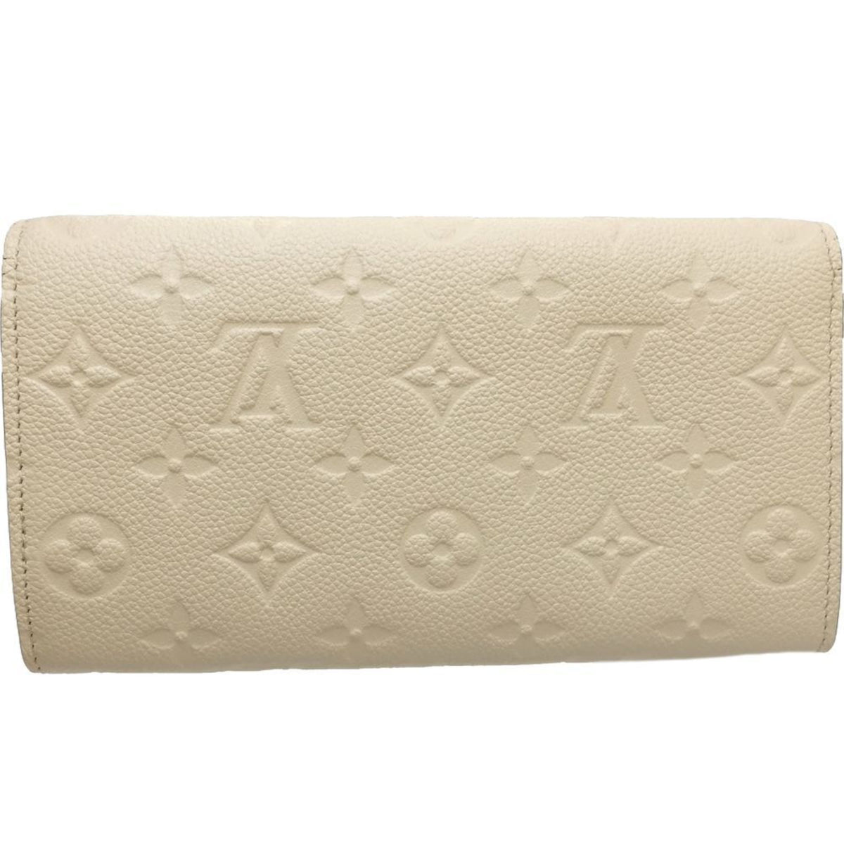 Louis Vuitton Monogram Empreinte Leather Long Wallet (Bi-Fold) (Pre-Owned)
