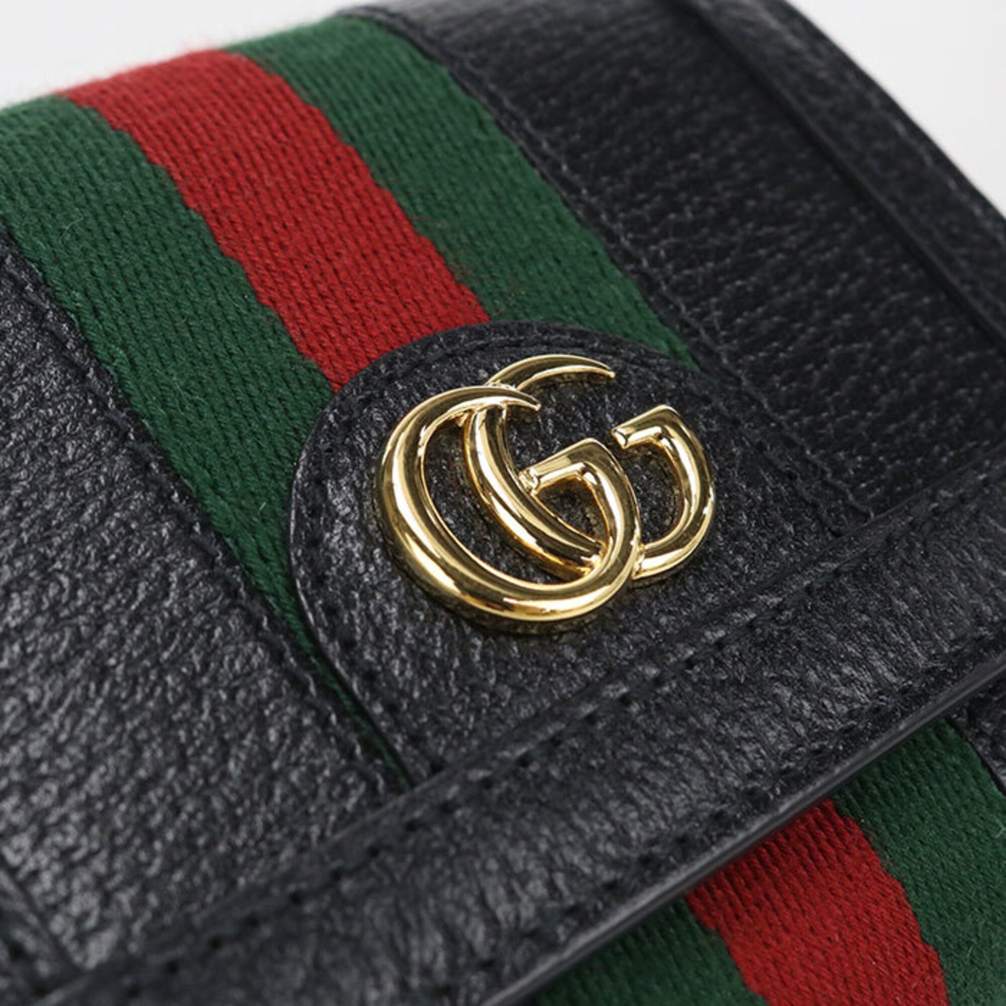 Gucci Black Leather Wallet (Bi-Fold) (Pre-Owned)