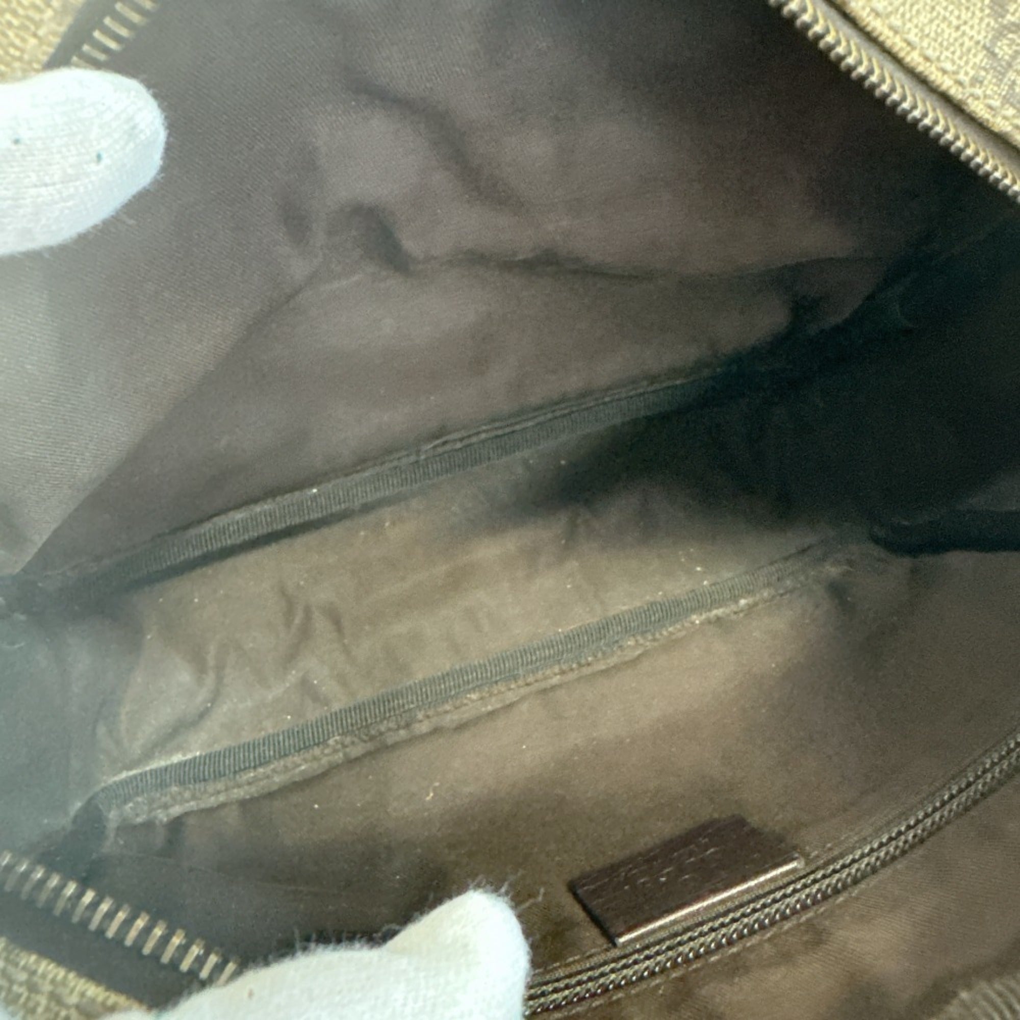 Gucci Beige Gg Supreme Shoulder Bag (Pre-Owned)