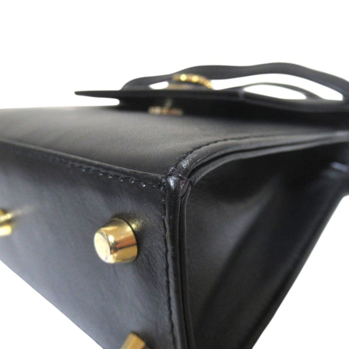 Versace Black Handbag Shoulder Bag (Pre-Owned)