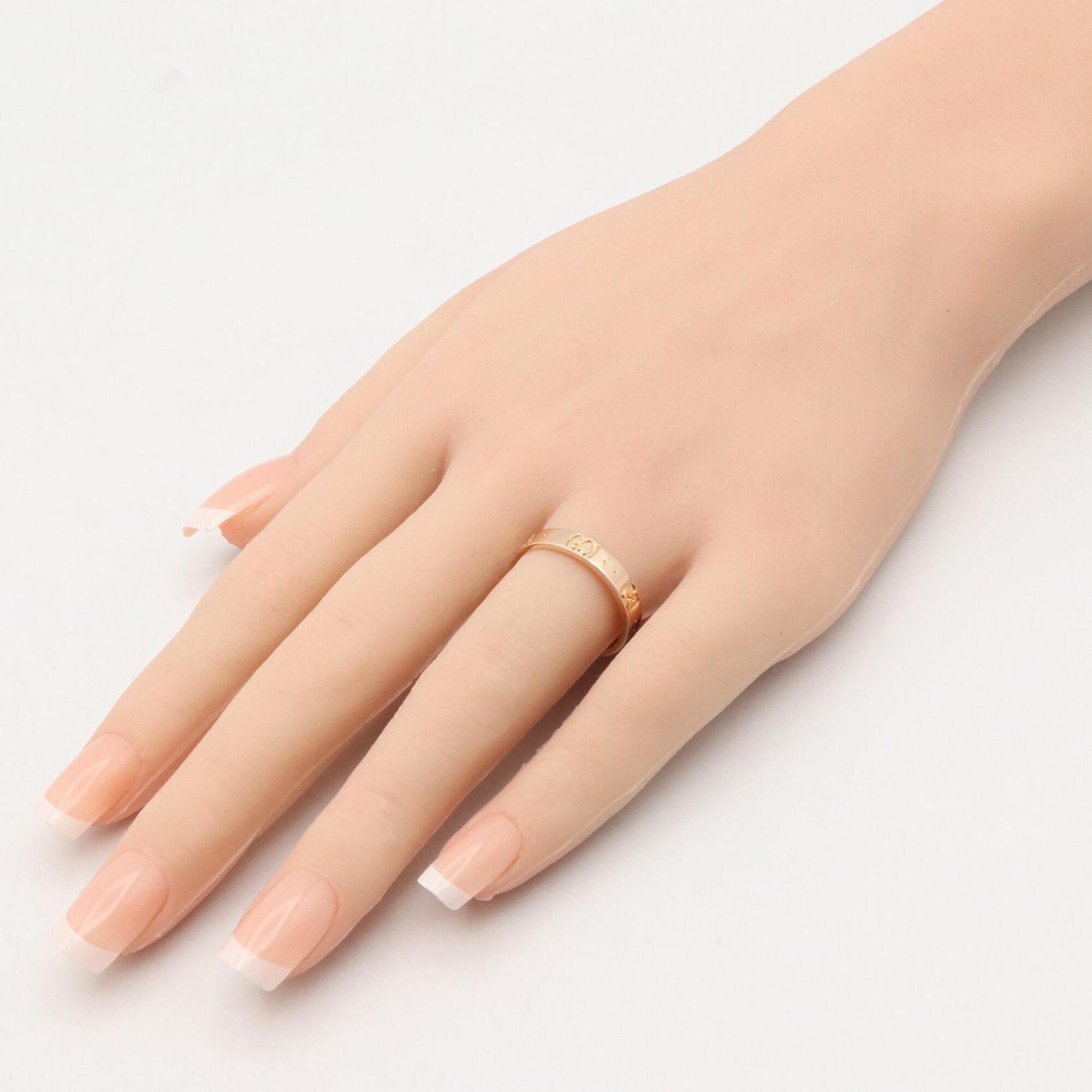 Gucci Gold Pink Gold (18K) Band Ring (Pre-Owned)