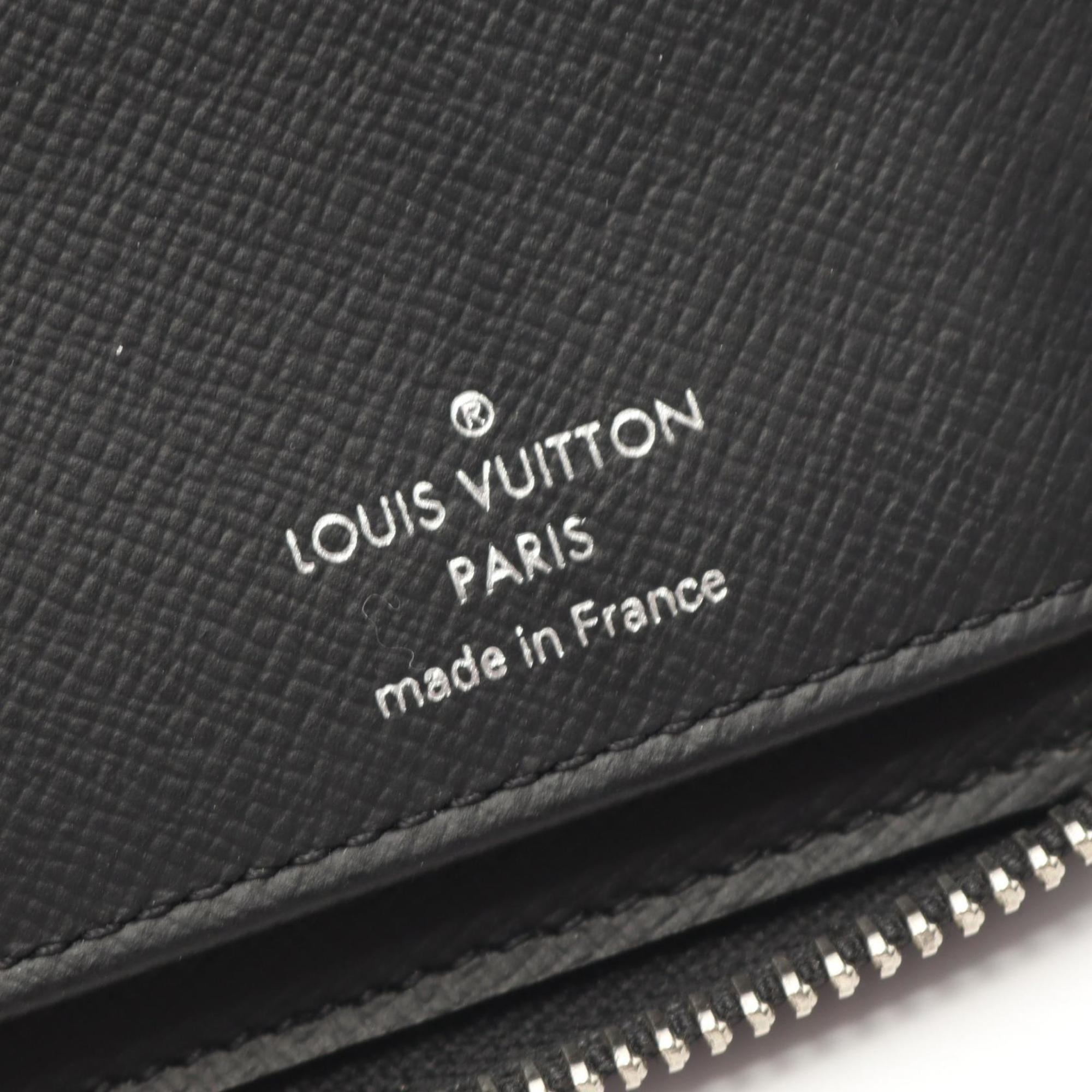 Louis Vuitton Black Noir Epi Leather Long Wallet (Bi-Fold) (Pre-Owned)