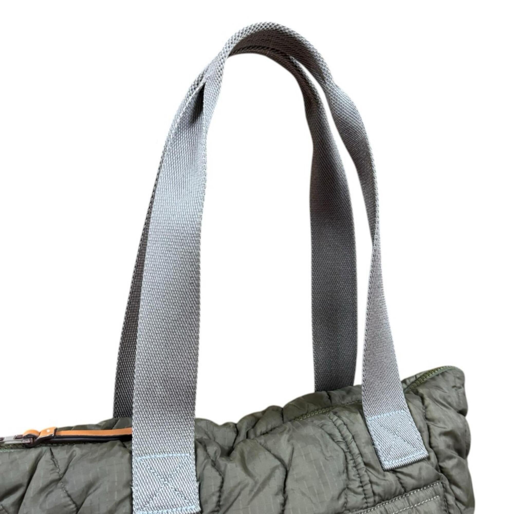 Loewe Green Khaki Nylon Tote Bag (Pre-Owned)