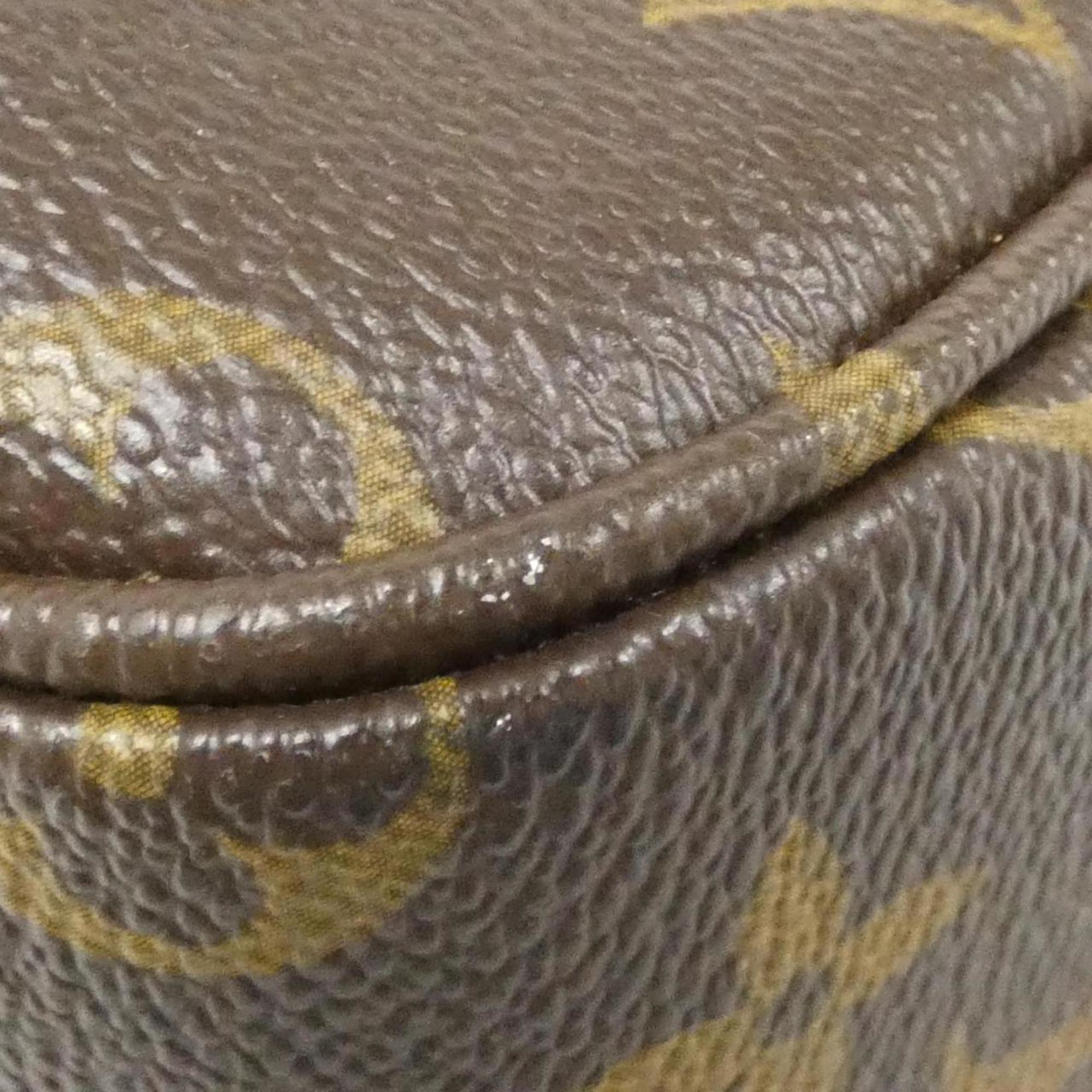 Louis Vuitton Brown Coated Canvas Handbag (Pre-Owned)