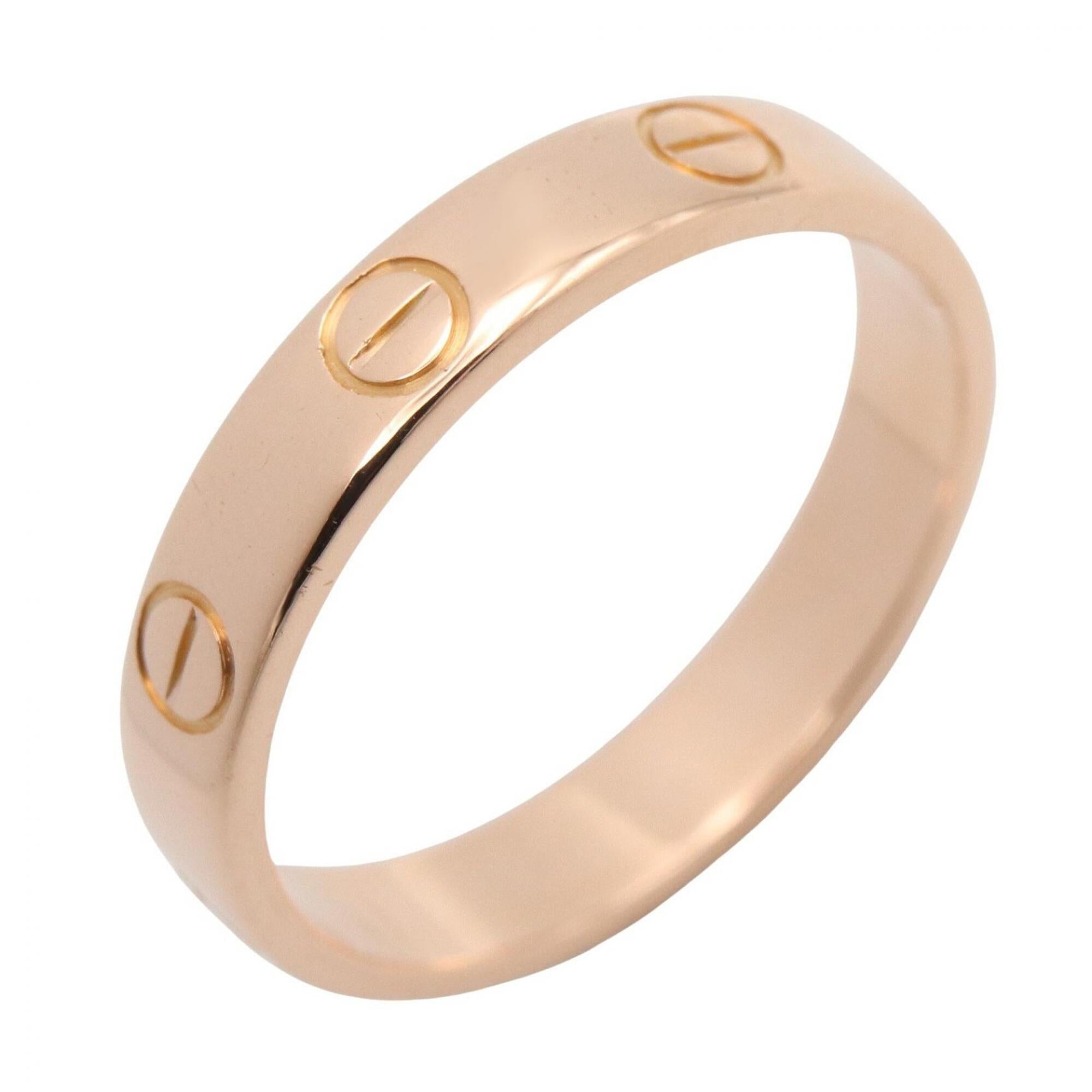Cartier Gold Pink Gold (18K) Band Ring (Pre-Owned)