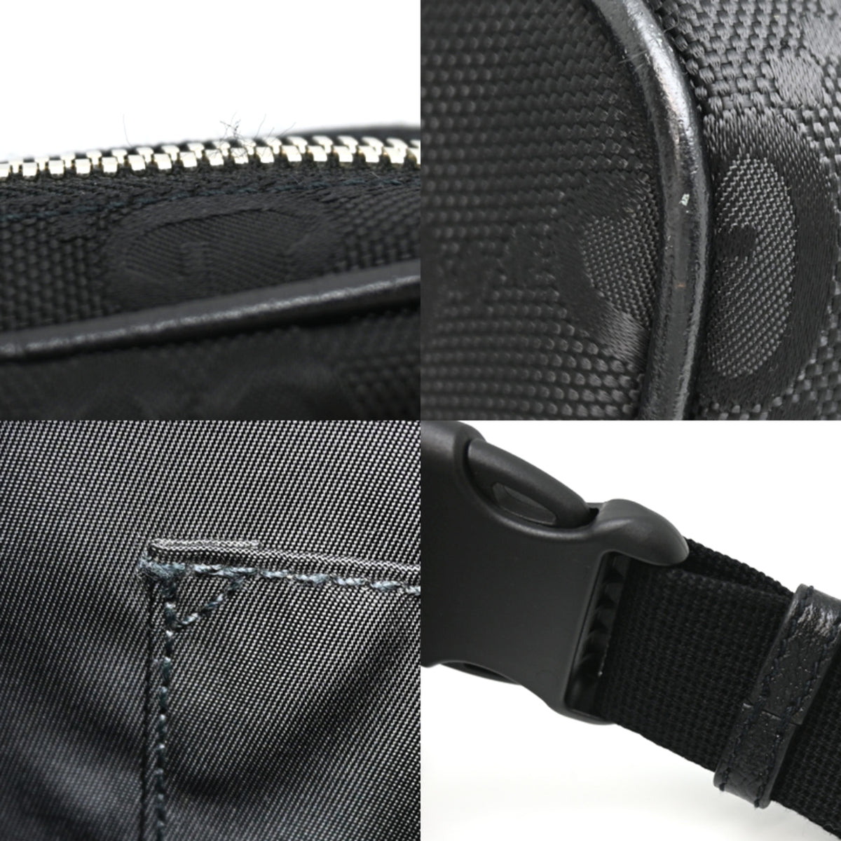 Gucci Black Nylon Sling Bag (Pre-Owned)