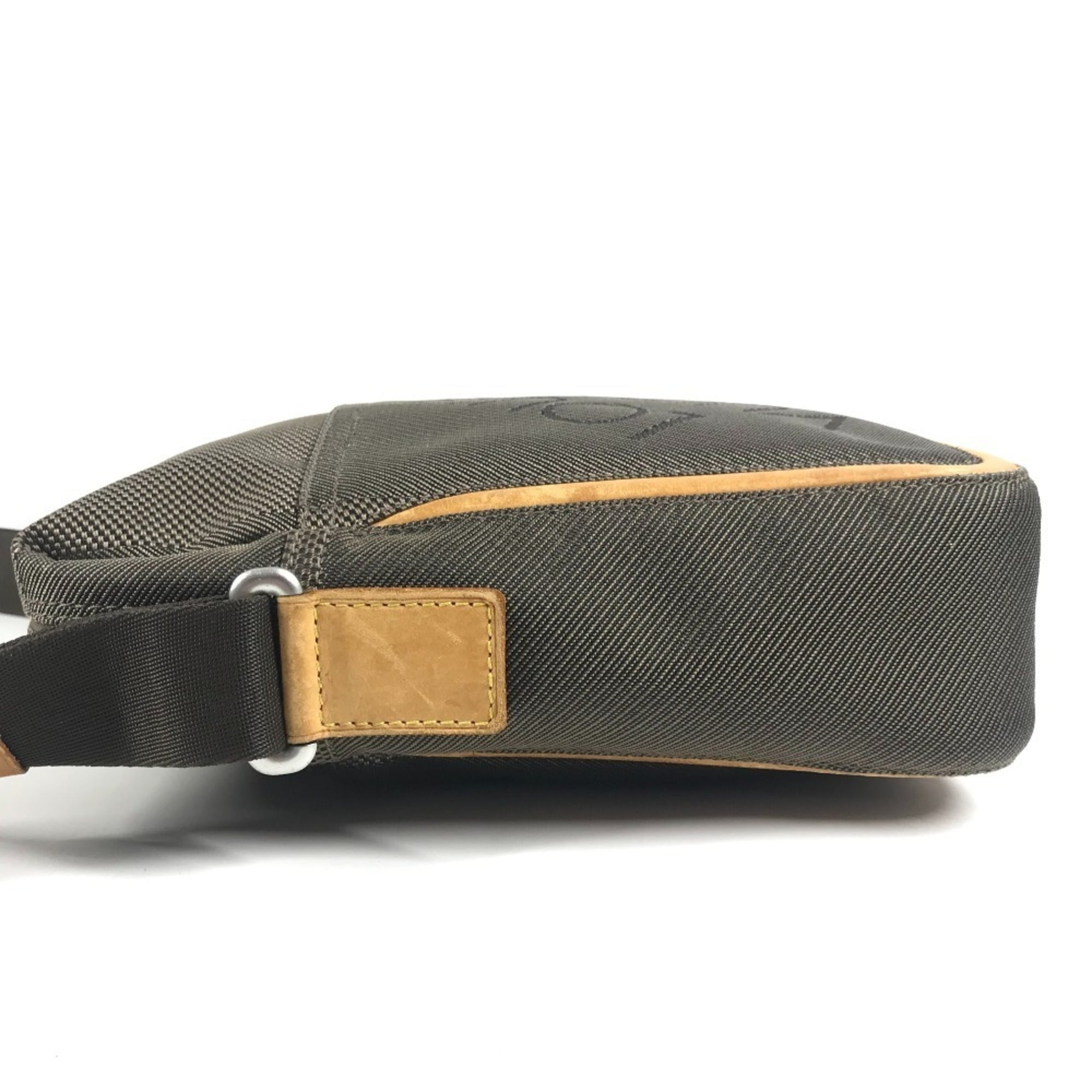 Louis Vuitton Earth Khaki Damier Geant Pochette Shoulder Bag Sling Bag (Pre-Owned)