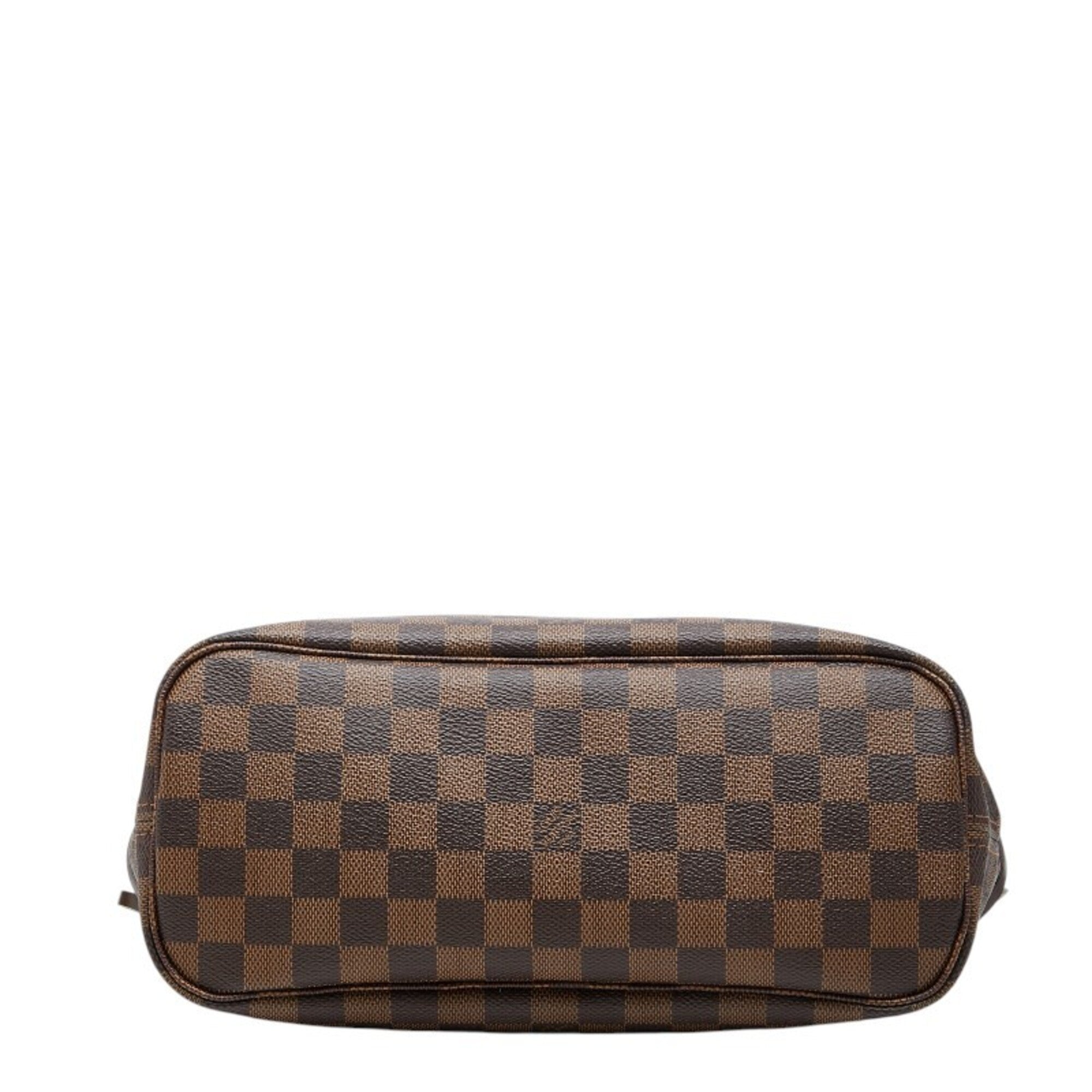Louis Vuitton Brown Ebene Pvc Leather Handbag Tote Bag (Pre-Owned)