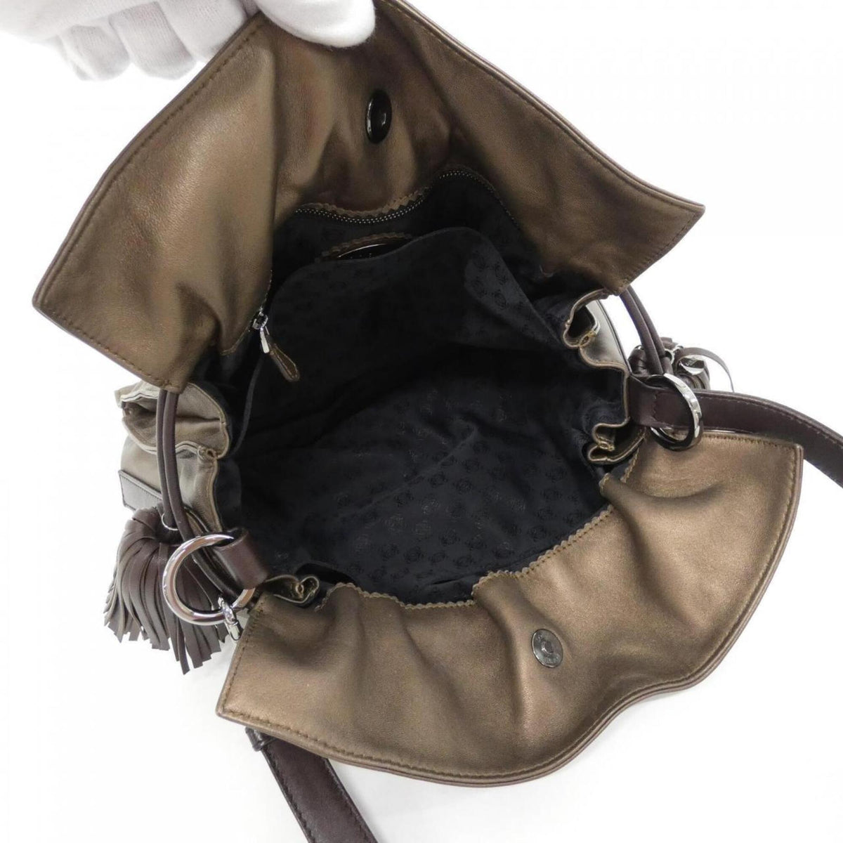 Loewe Flamenco Bronze Shoulder Bag (Pre-Owned)