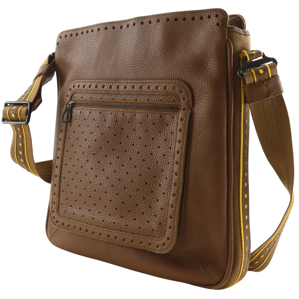 Bottega Veneta Brown Leather Shoulder Bag (Pre-Owned)