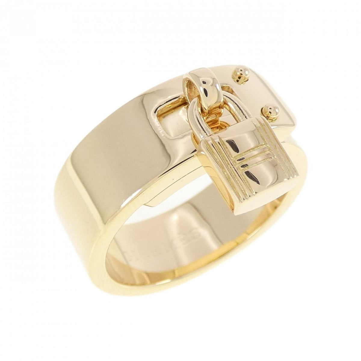 Hermes Yellow Gold (18K) Band Ring (Pre-Owned)