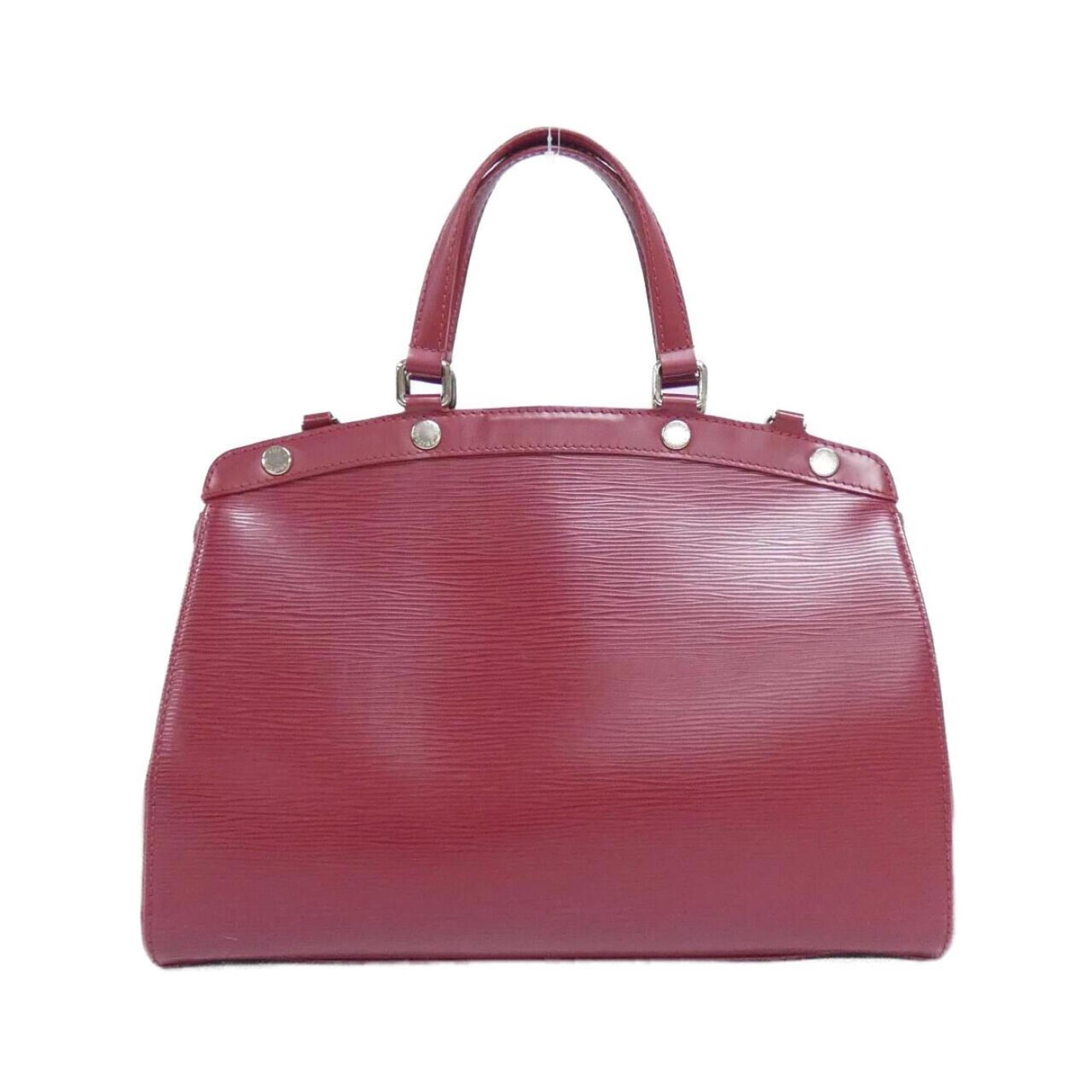 Louis Vuitton Ruby Leather Handbag (Pre-Owned)