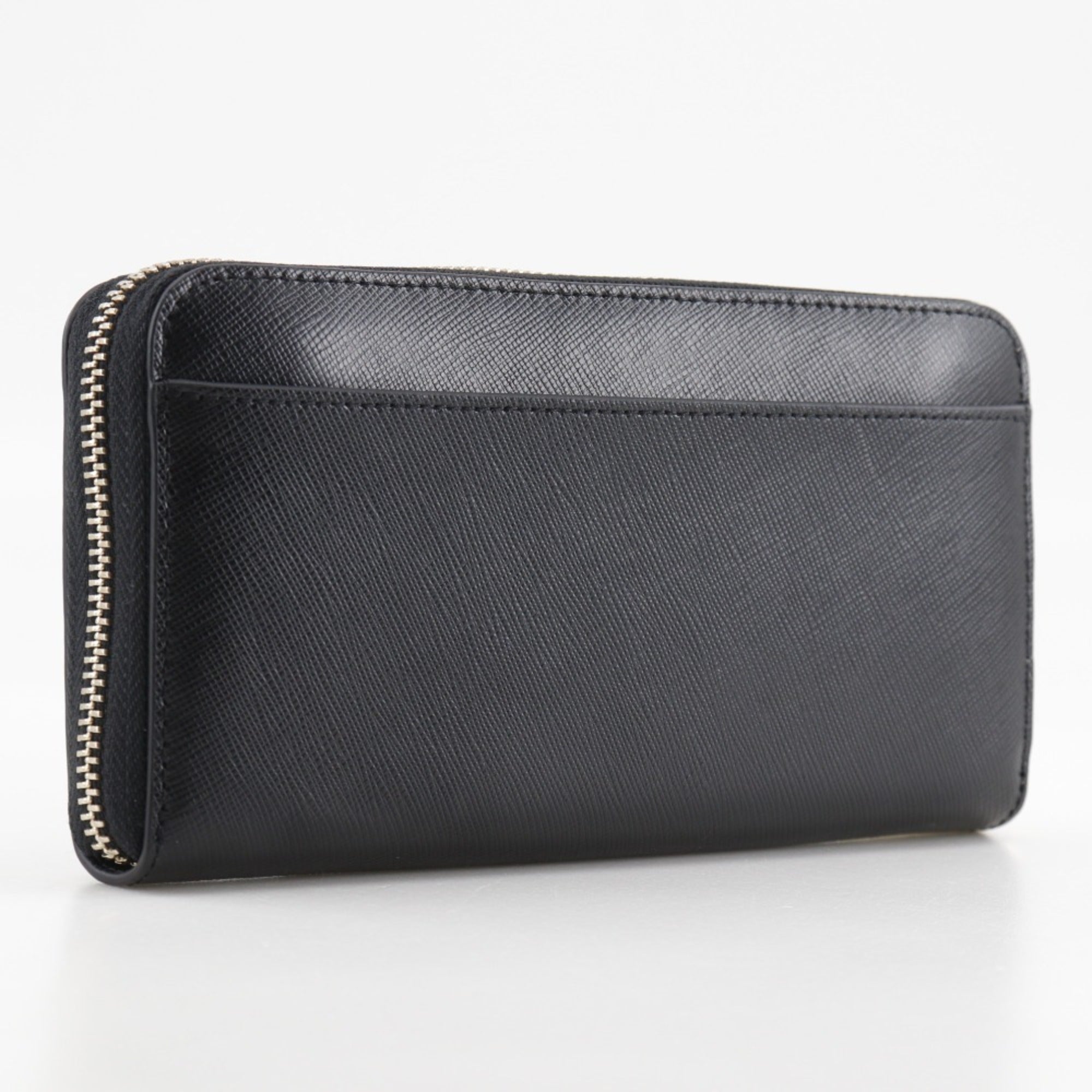 Kate Spade Black Leather Long Wallet (Bi-Fold) (Pre-Owned)