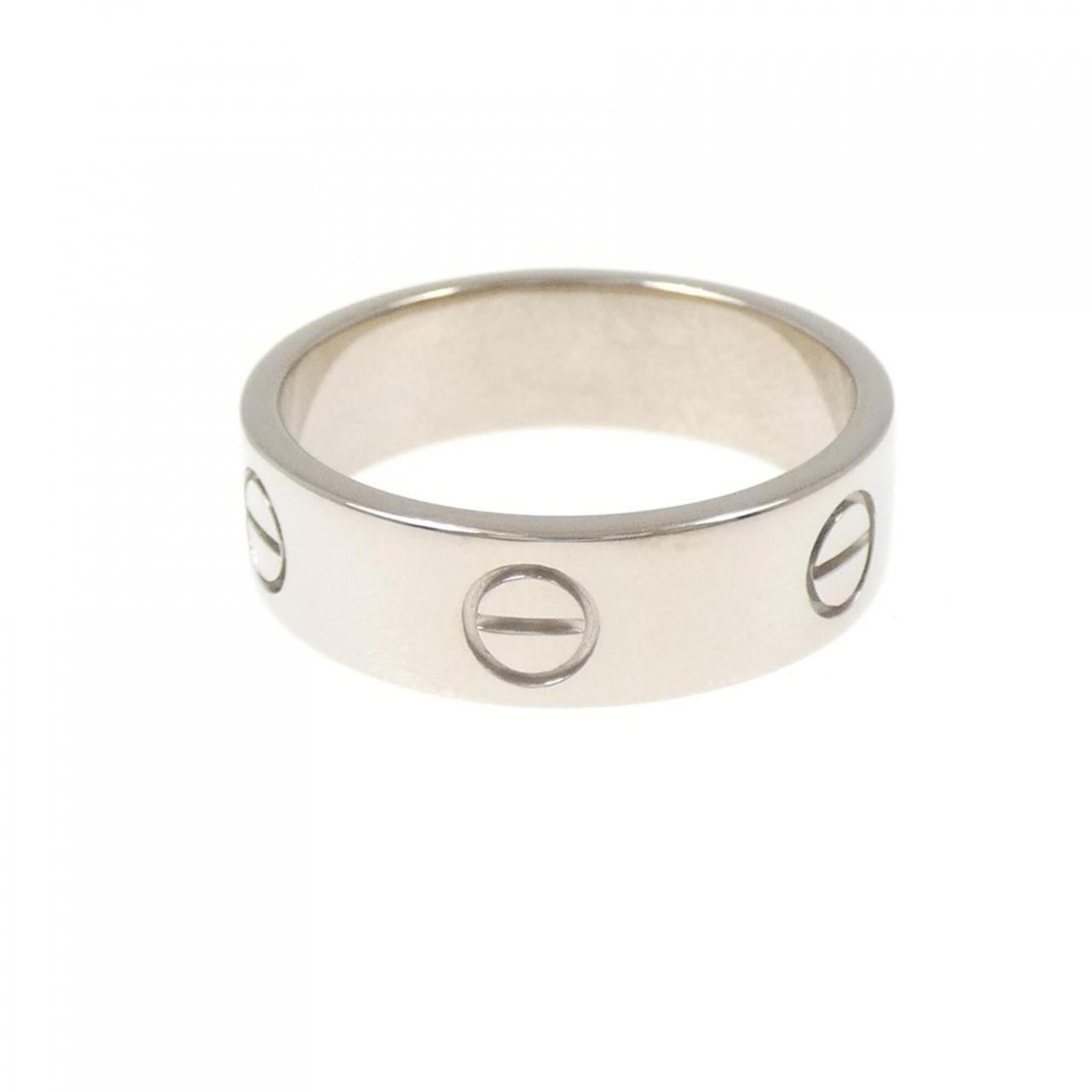 Cartier Love White Gold (18K) Band Ring (Pre-Owned)