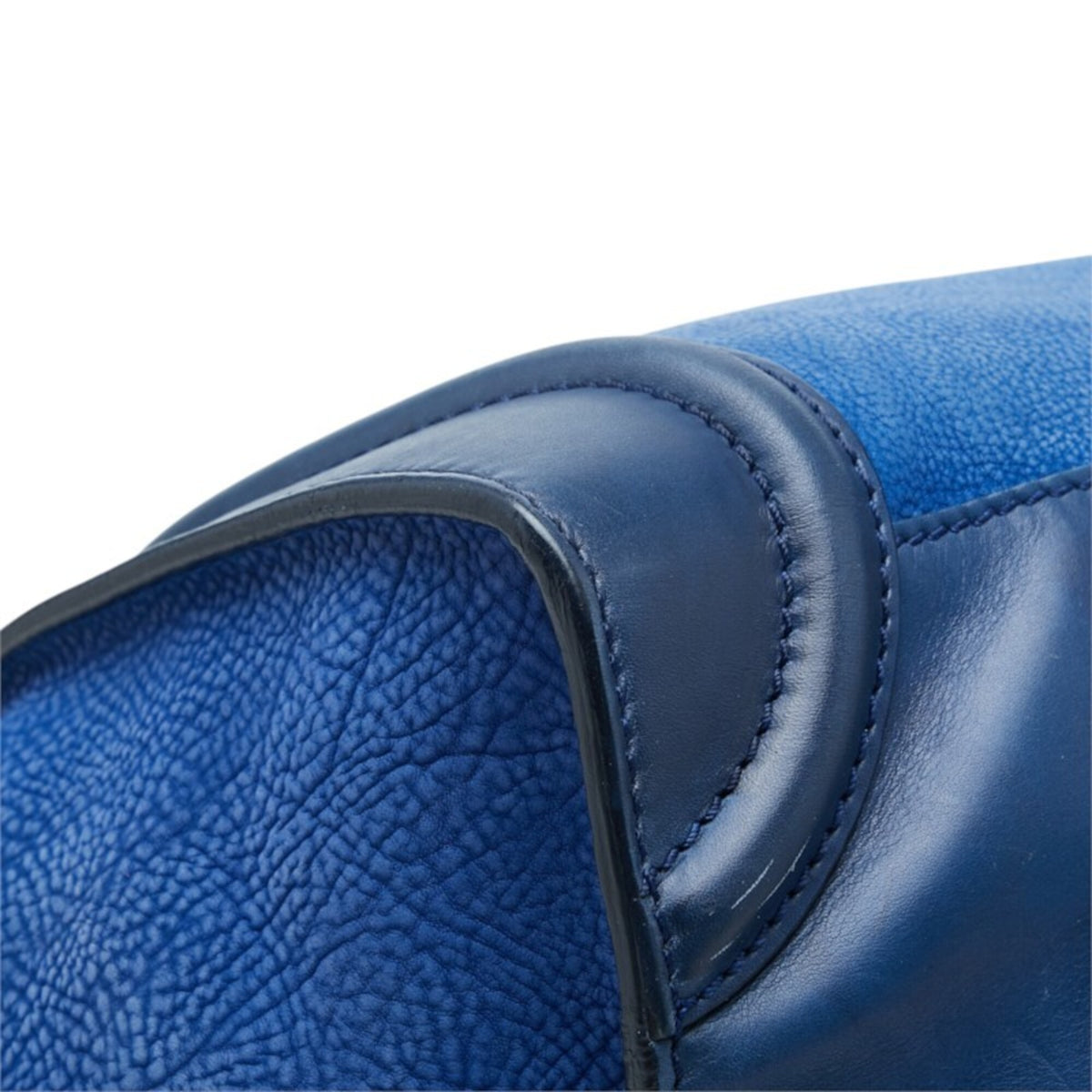 Celine Blue Leather Handbag (Pre-Owned)