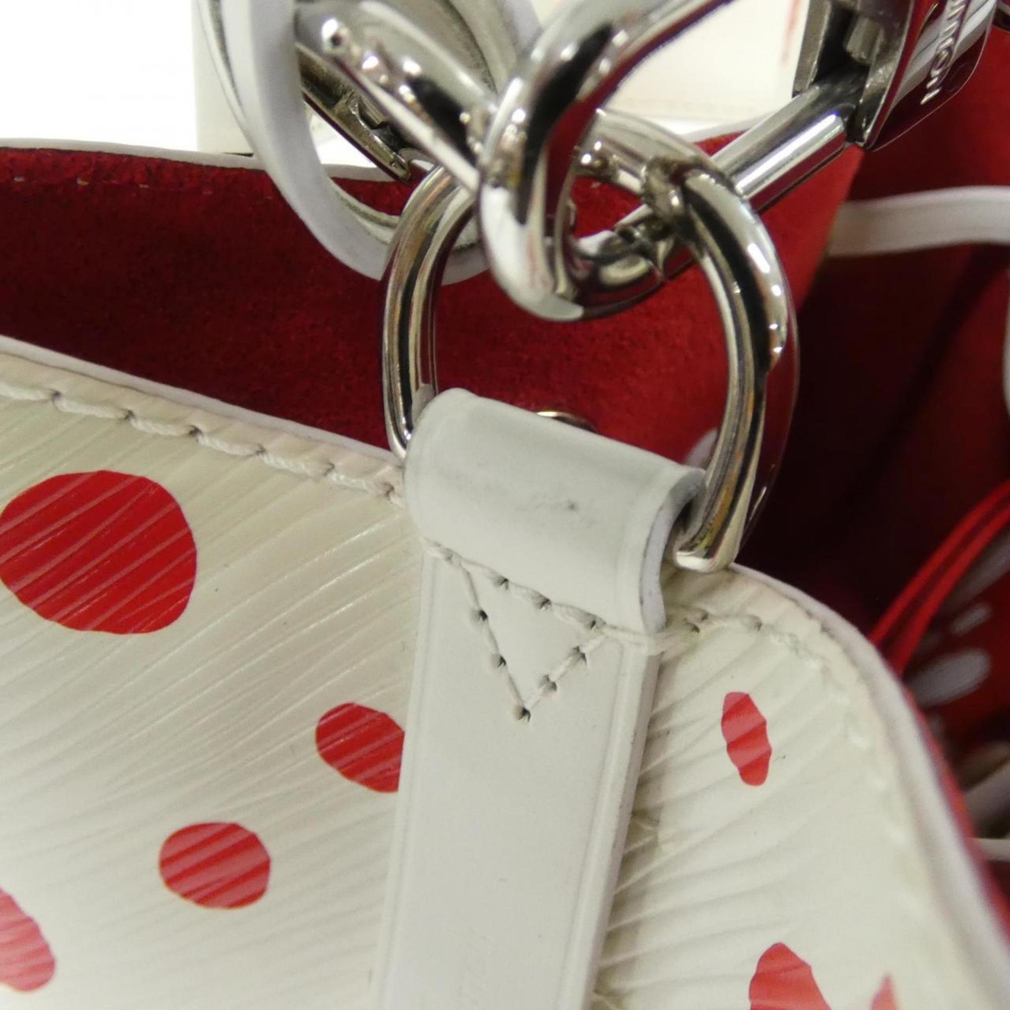 Louis Vuitton Rouge White Leather Shoulder Bag (Pre-Owned)