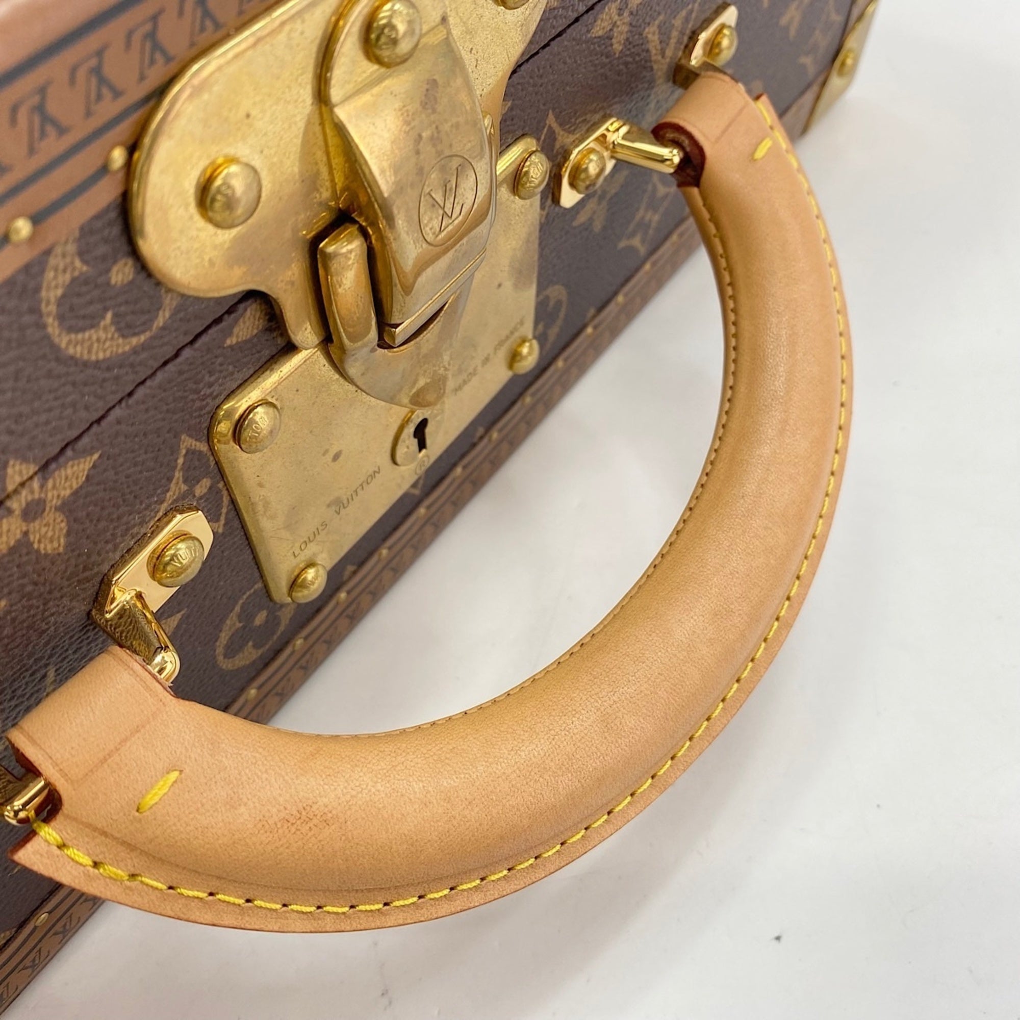Louis Vuitton Brown Galle Boston Bag (Pre-Owned)