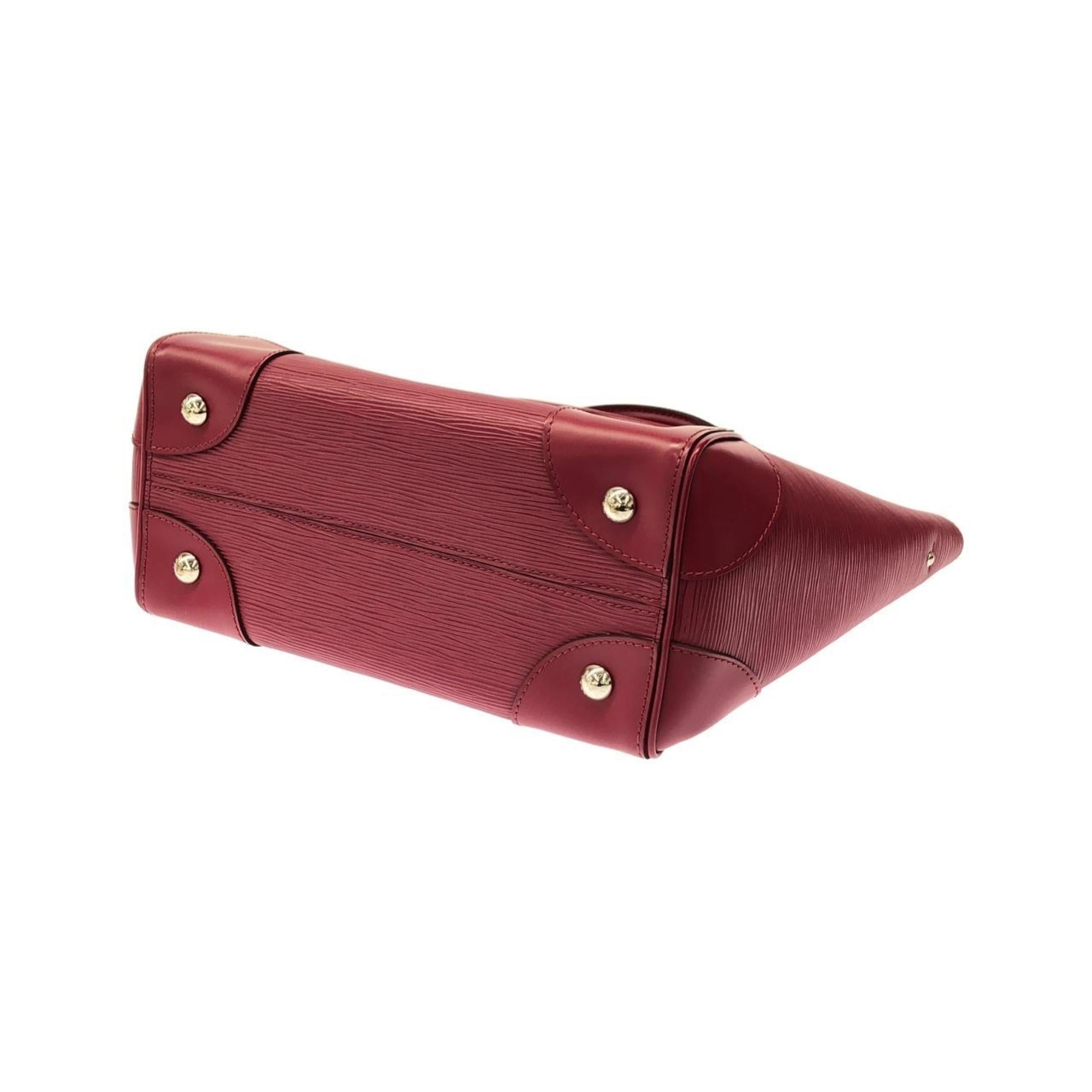 Louis Vuitton Fuchsia Leather Handbag (Pre-Owned)