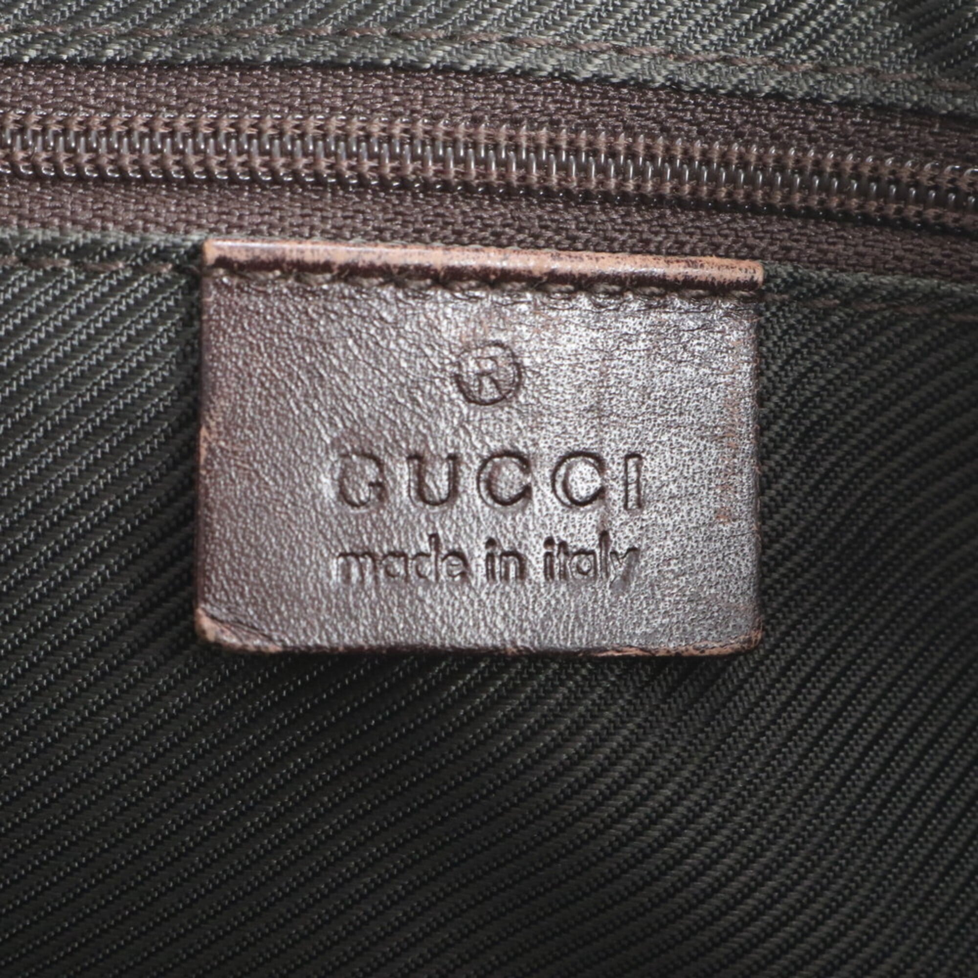 Gucci Beige Brown Gg Supreme Handbag Tote Bag (Pre-Owned)