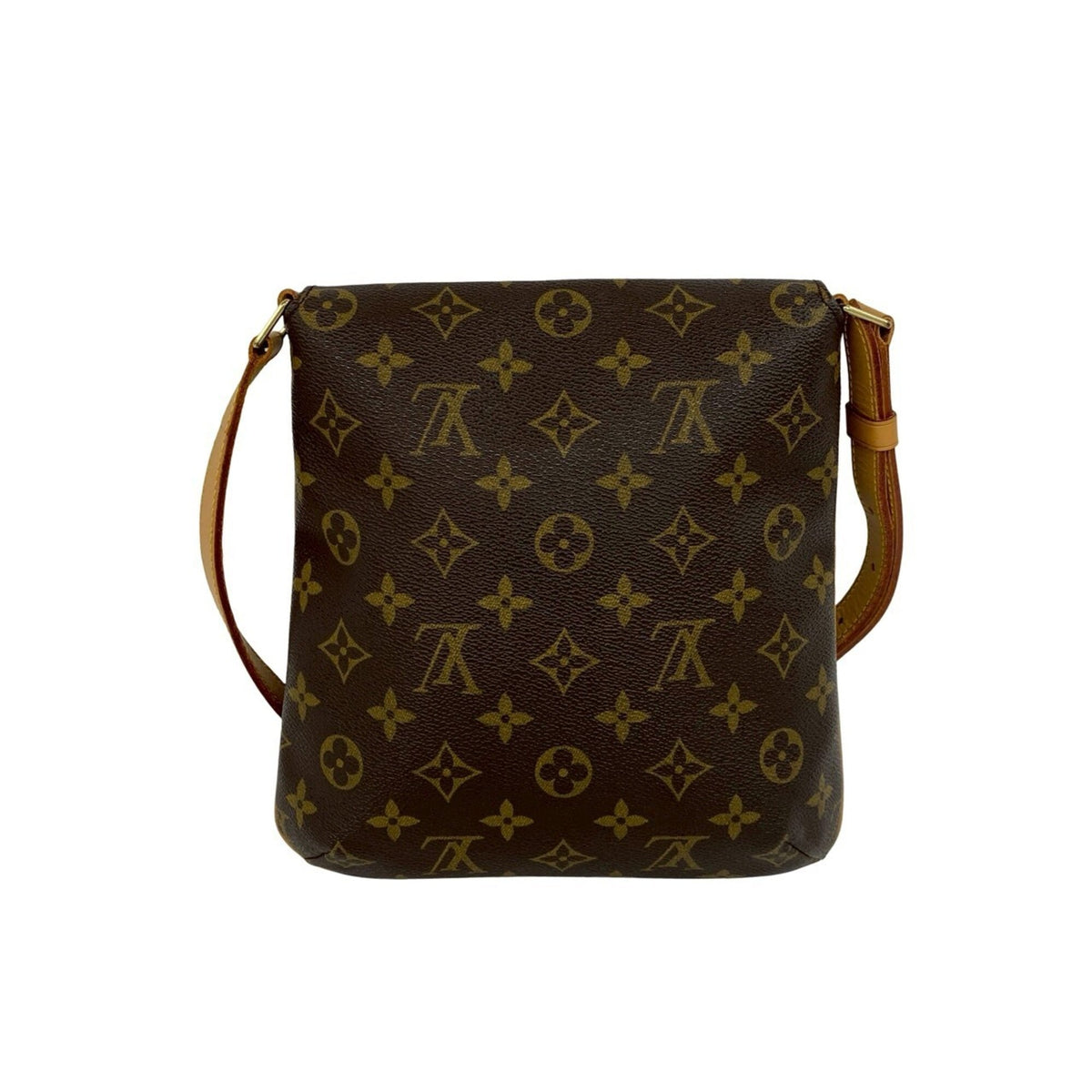 Louis Vuitton Brown Leather Pvc Pochette Shoulder Bag (Pre-Owned)