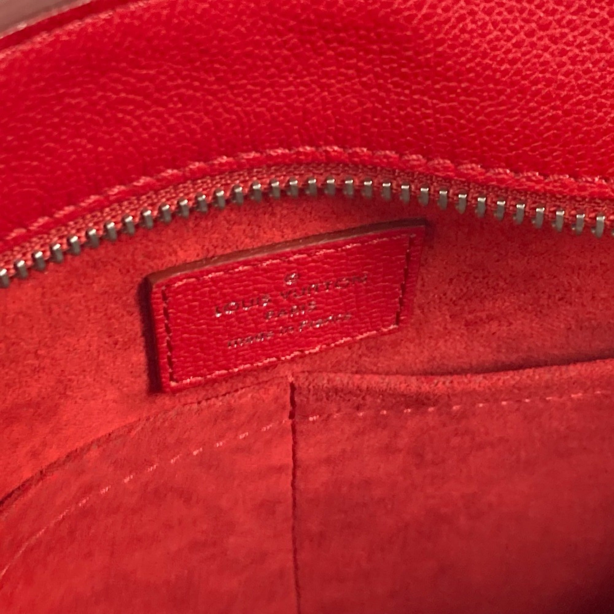 Louis Vuitton Monogram Red Color Ruby Monogram Handbag Shoulder Bag Tote Bag (Pre-Owned)