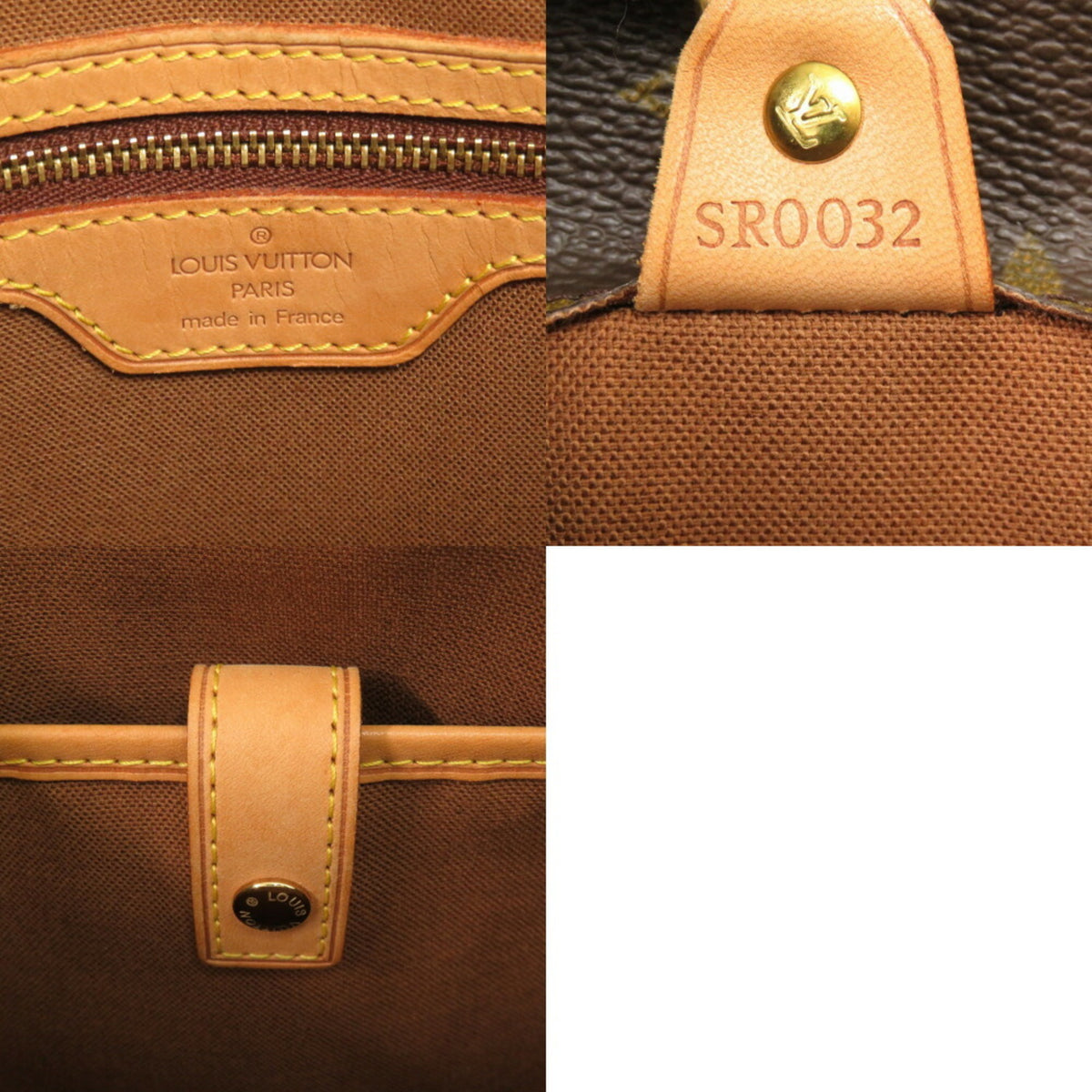 Louis Vuitton Brown Monogram Tote Bag (Pre-Owned)