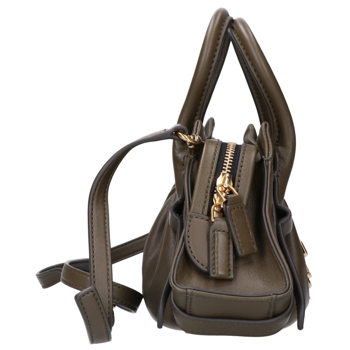 Marc Jacobs Khaki Leather Handbag (Pre-Owned)