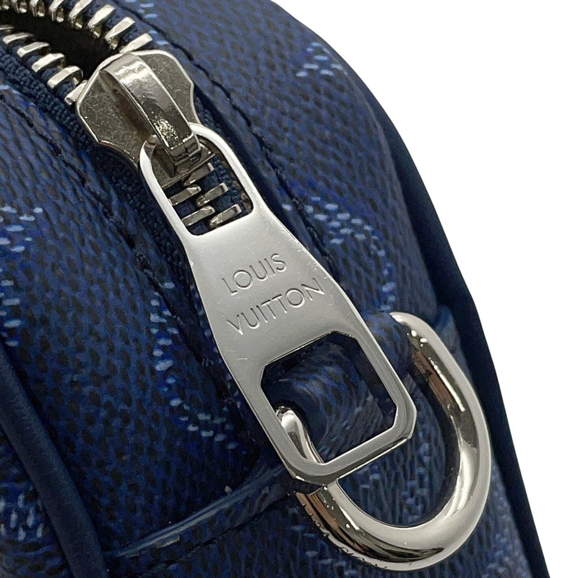 Louis Vuitton Monogram Blue Monogram Handbag Shoulder Bag (Pre-Owned)