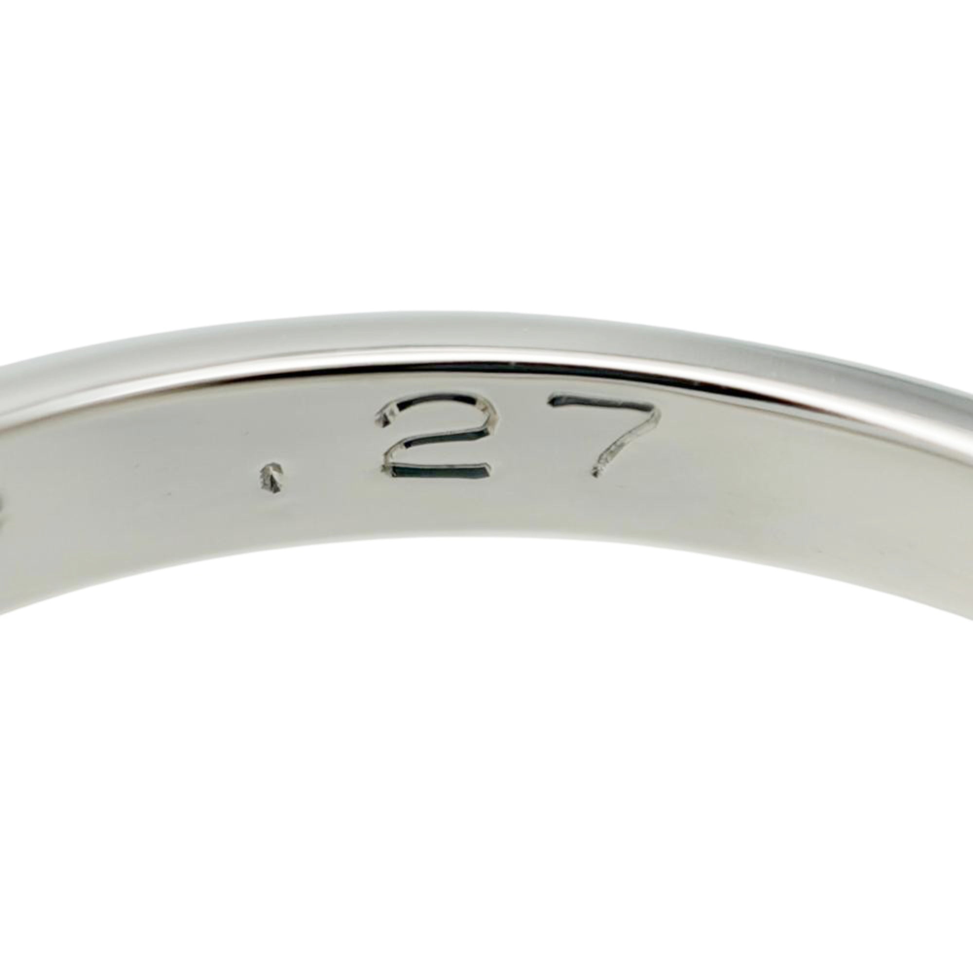 Tiffany Platinum Platinum 950 Band Ring (Pre-Owned)