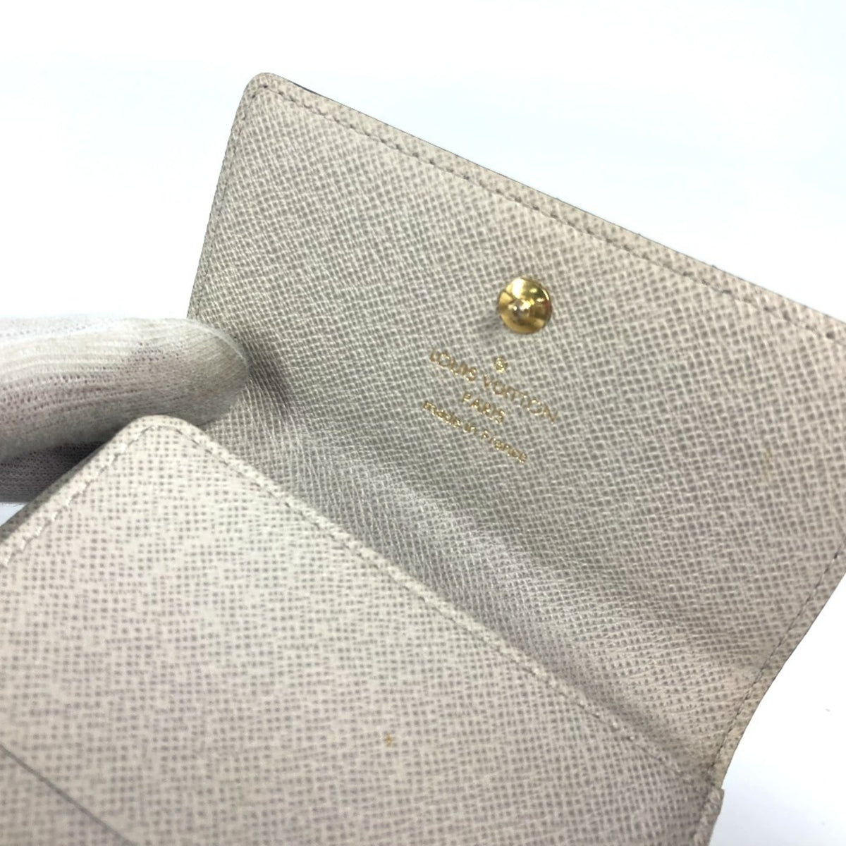 Louis Vuitton Brown Monogram Wallet (Tri-Fold) (Pre-Owned)