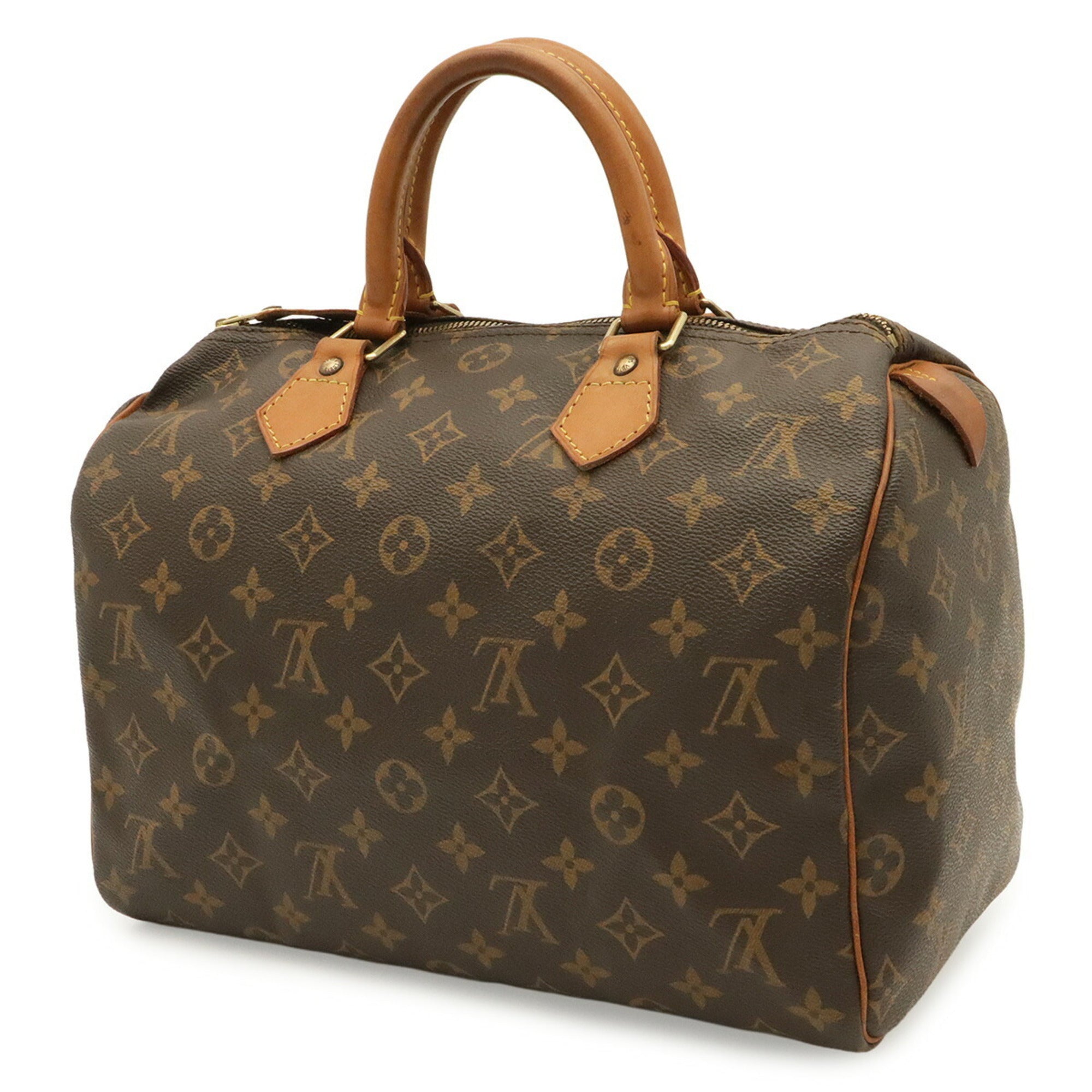 Louis Vuitton Brown Monogram Canvas Pvc Coated Canvas Boston Bag Handbag (Pre-Owned)